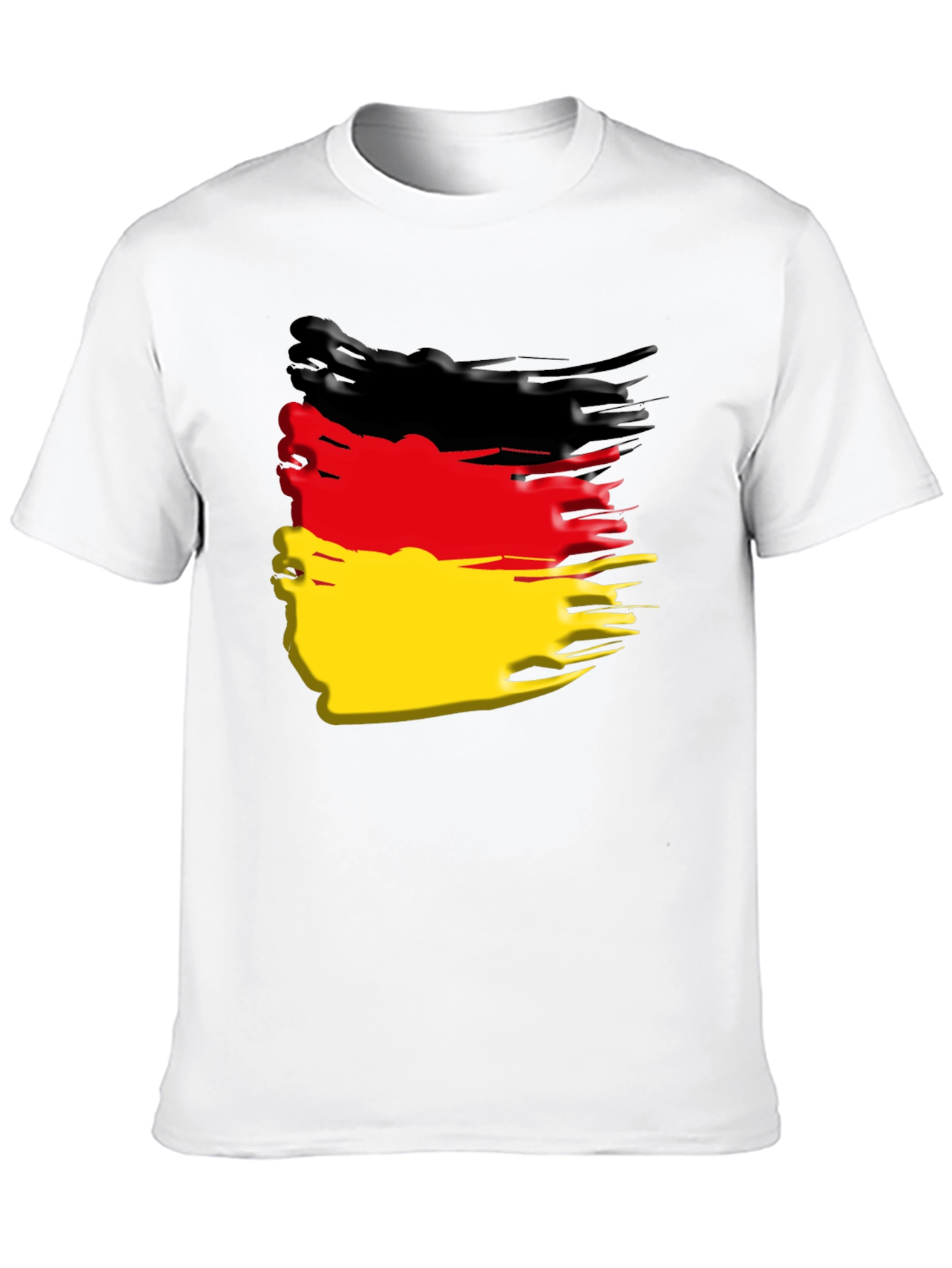German Flag T-Shirt - Black