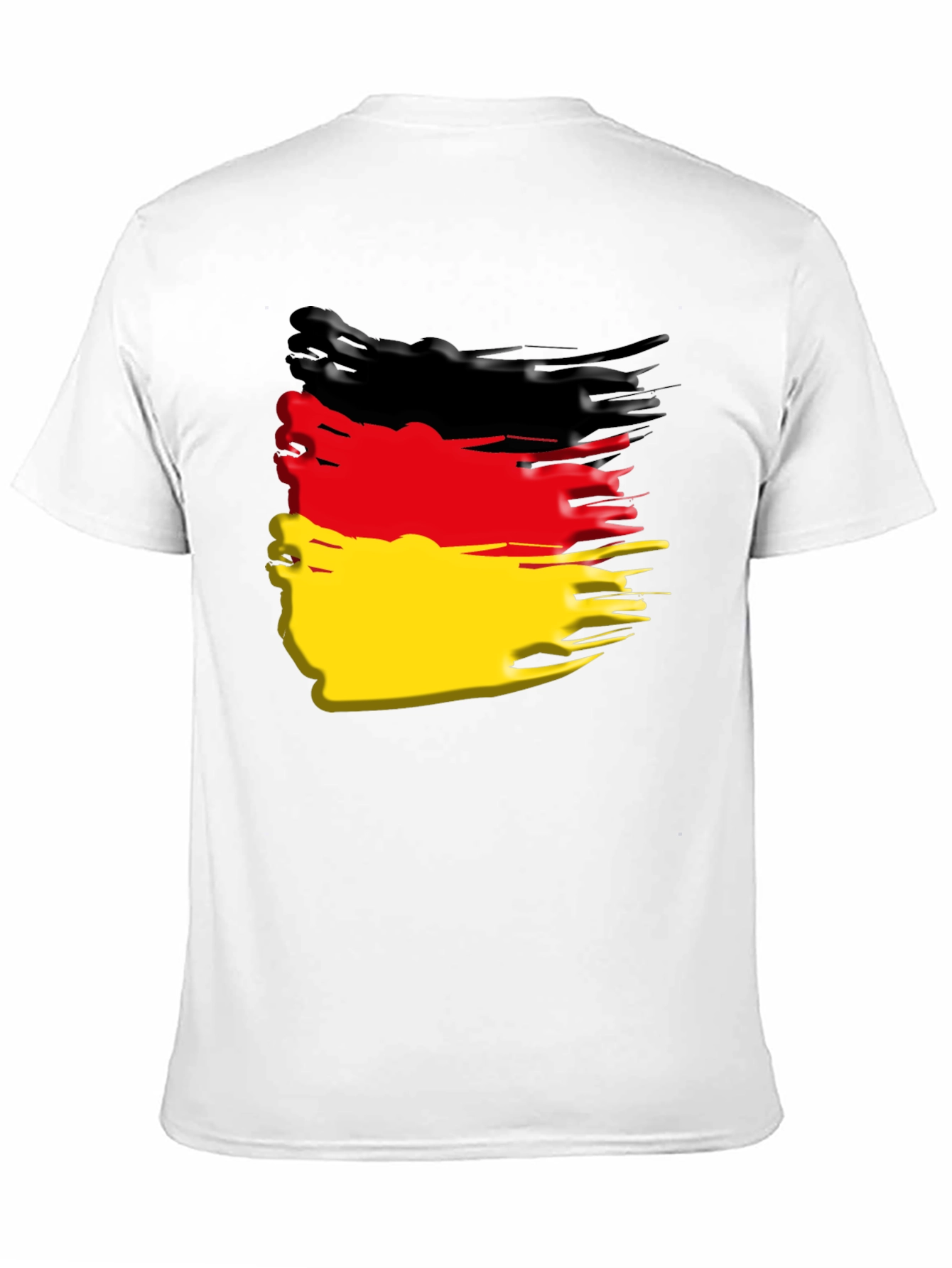 German Flag T-Shirt - Black