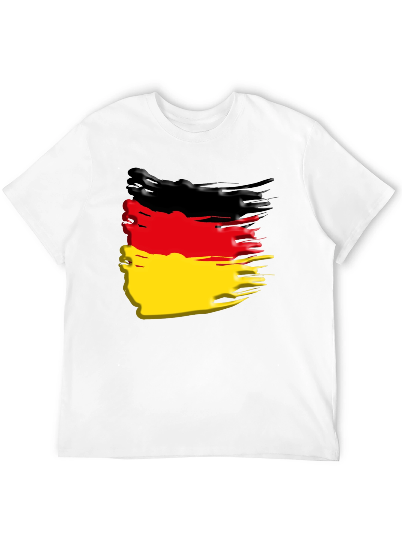 German Flag T-Shirt - Black