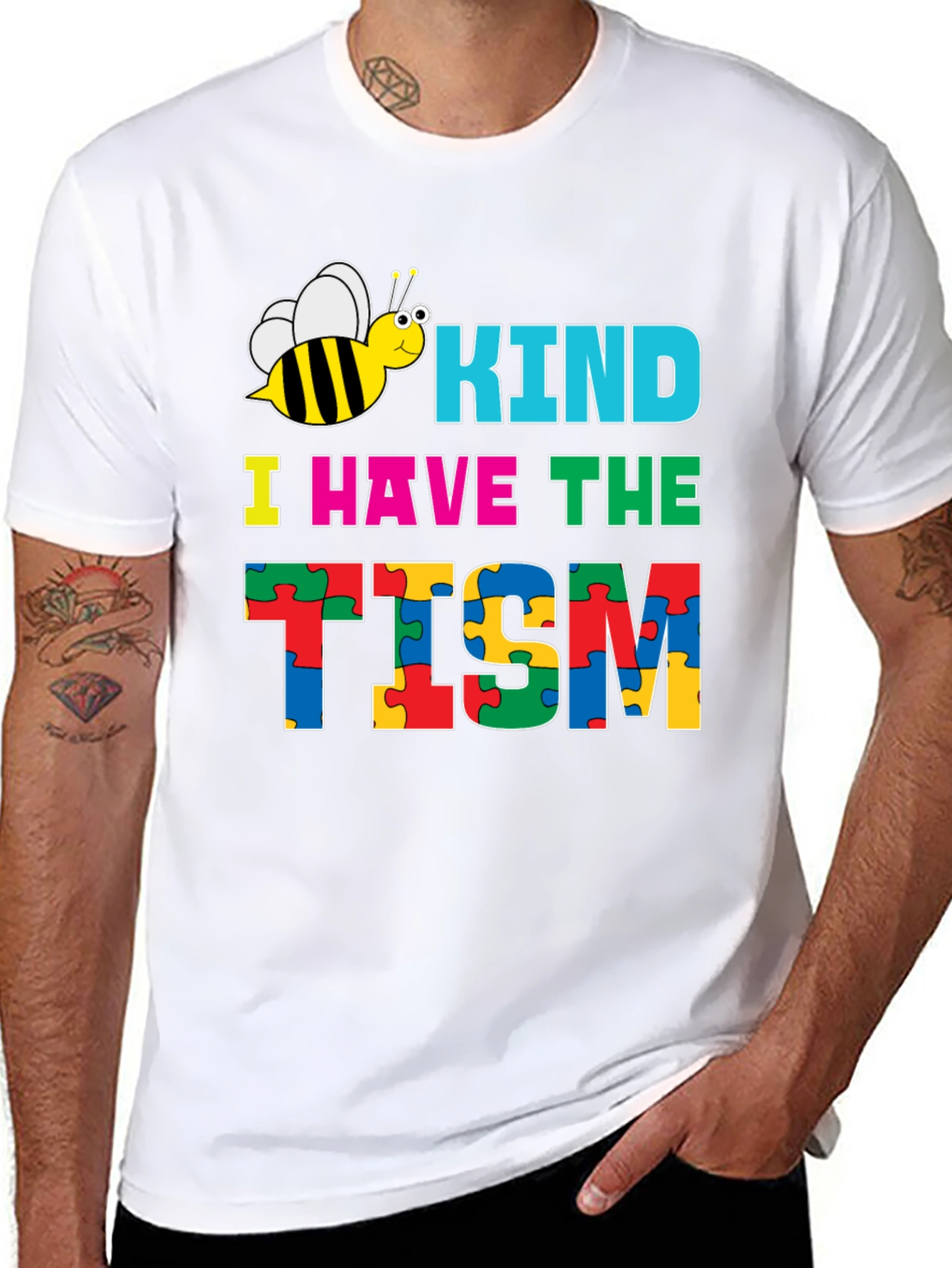 Kind I Have The Tism Autism Awareness T-Shirt