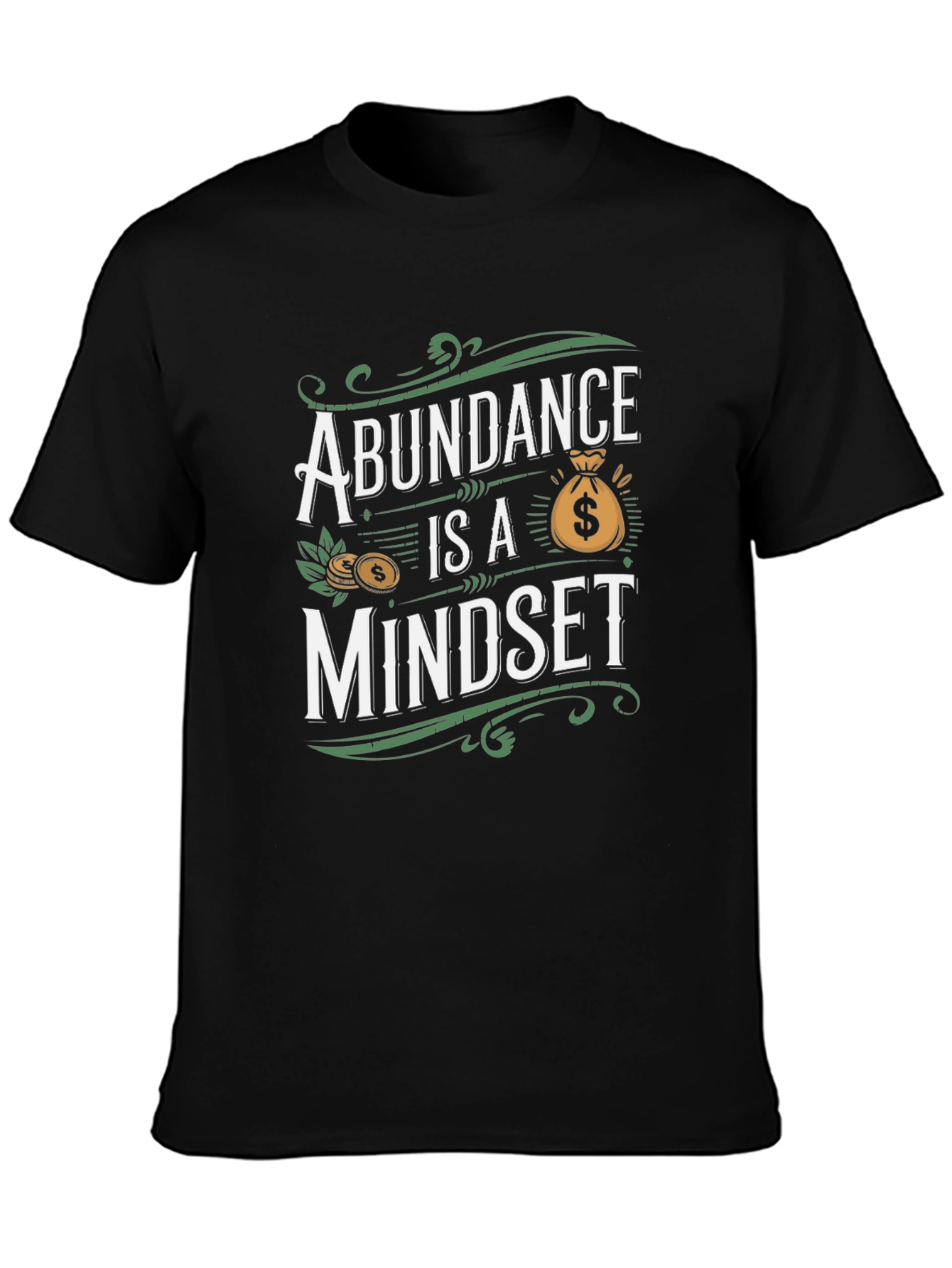 Abundance Mindset Graphic T-Shirt - Unisex Soft Cotton Tee