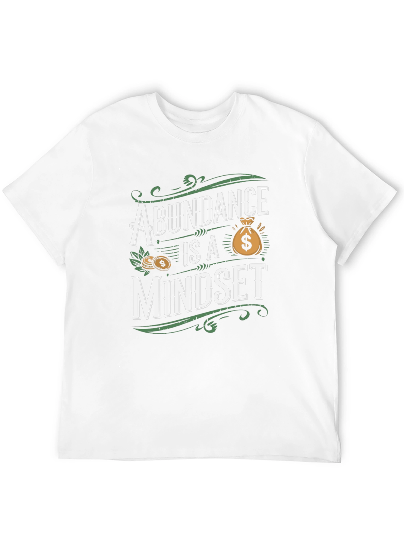 Abundance Mindset Graphic T-Shirt - Unisex Soft Cotton Tee
