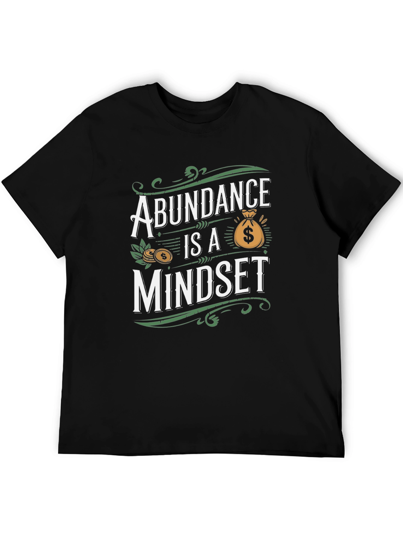 Abundance Mindset Graphic T-Shirt - Unisex Soft Cotton Tee