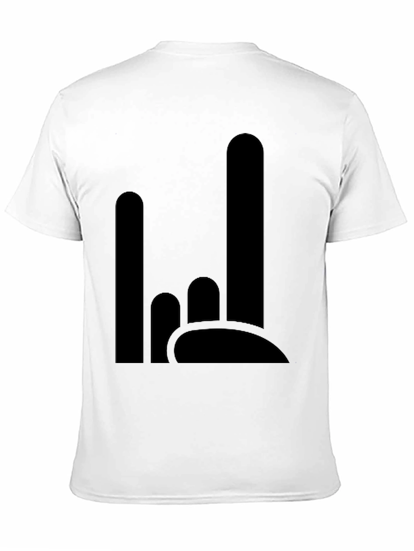 Modern Black Graphic Tee - Cityscape Design