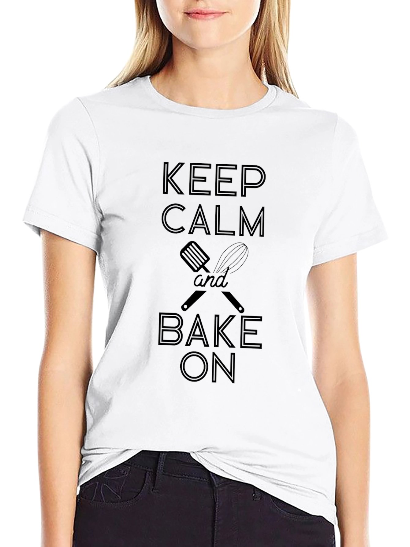 Keep Calm and Bake On T-Shirt