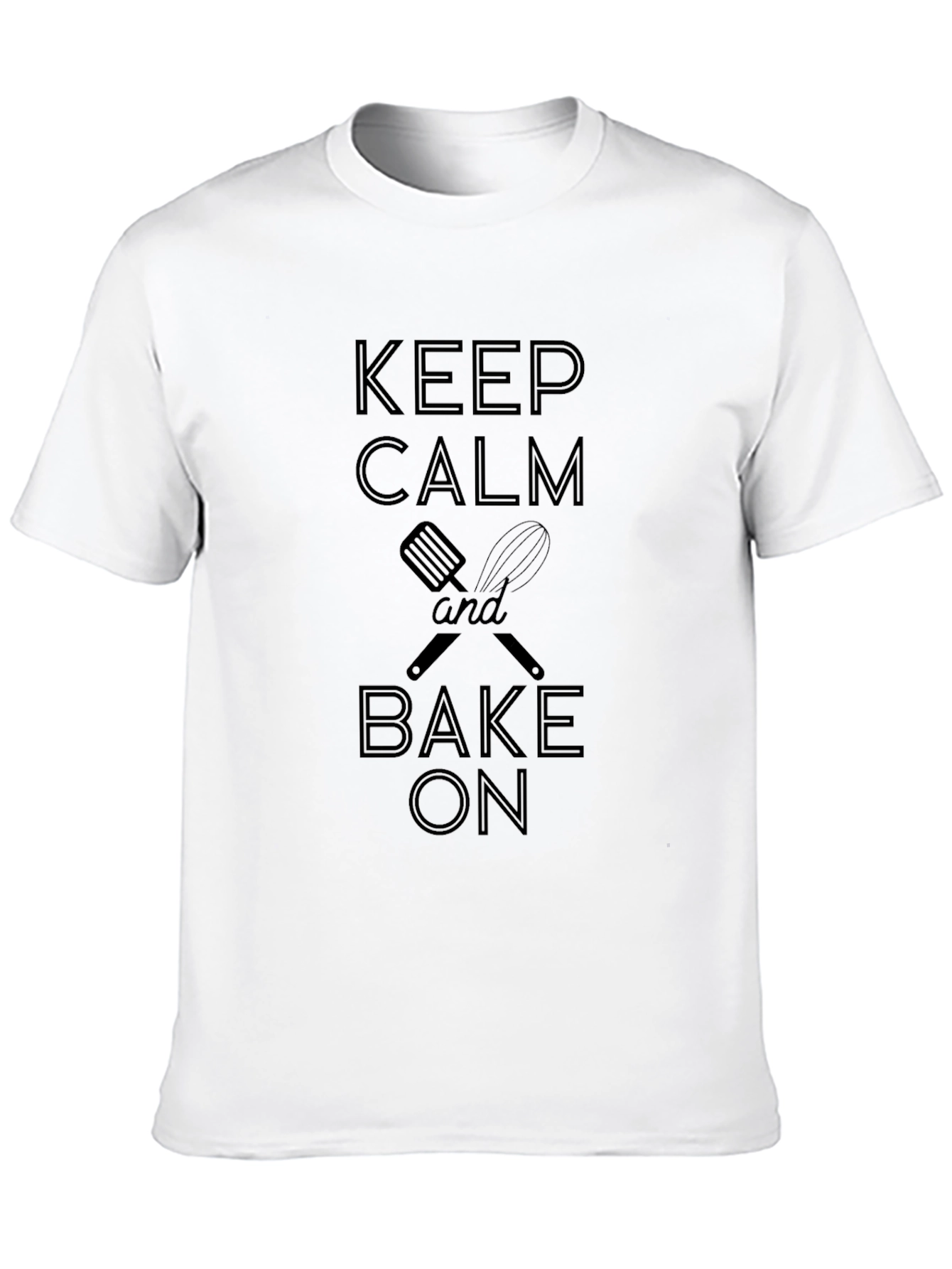 Keep Calm and Bake On T-Shirt