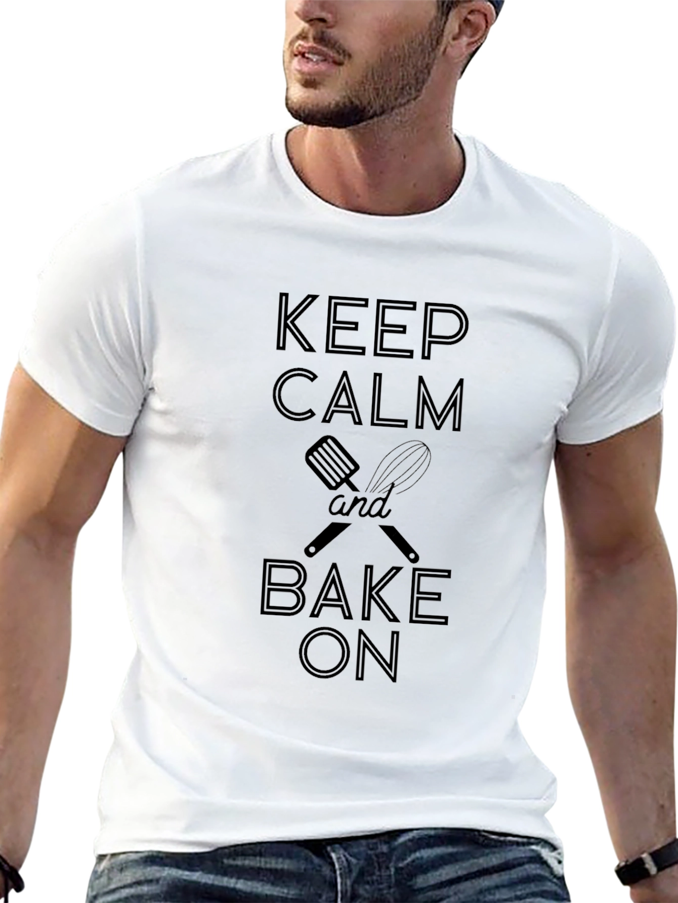 Keep Calm and Bake On T-Shirt