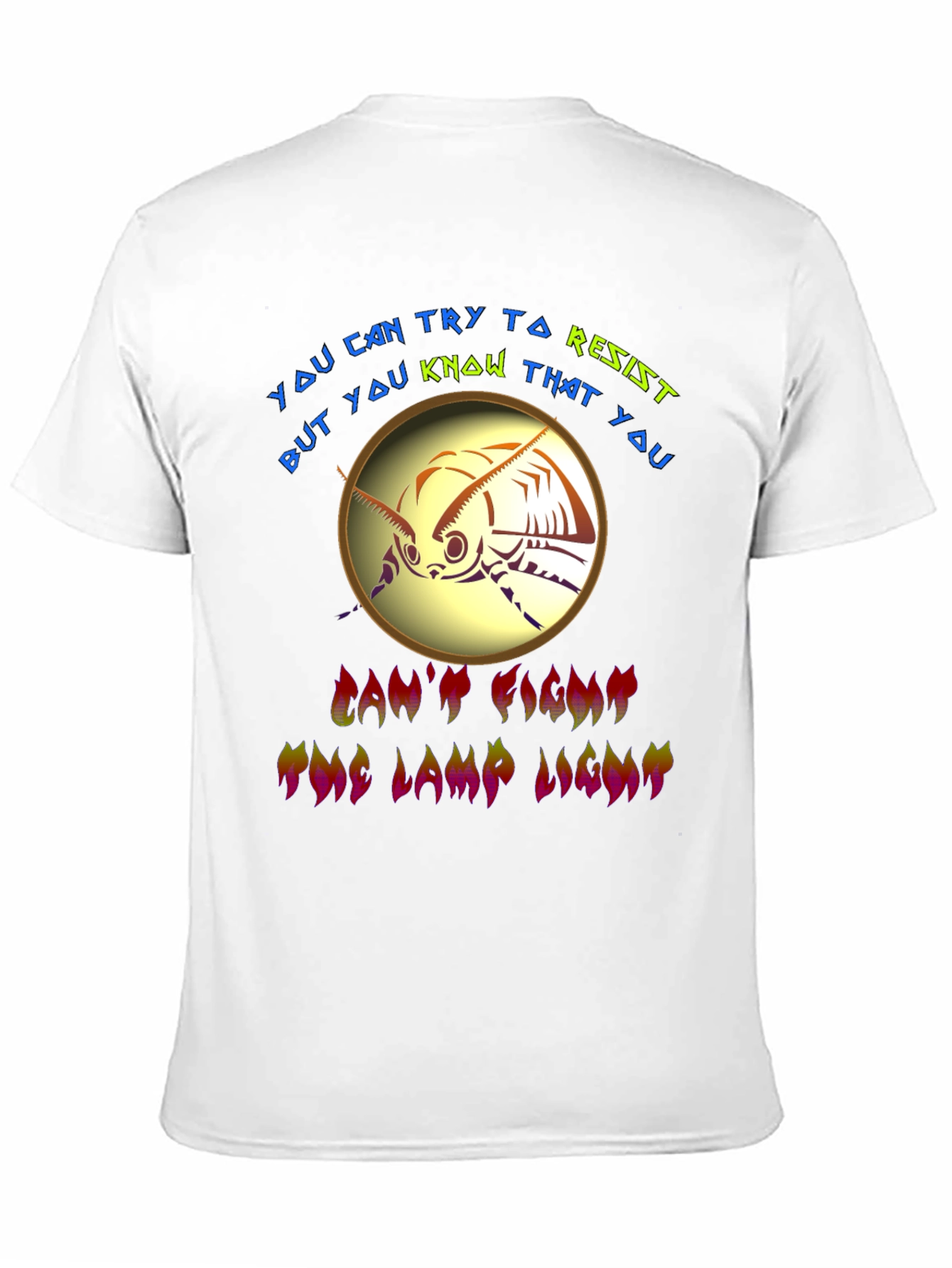 Moth to a Flame Graphic Tee