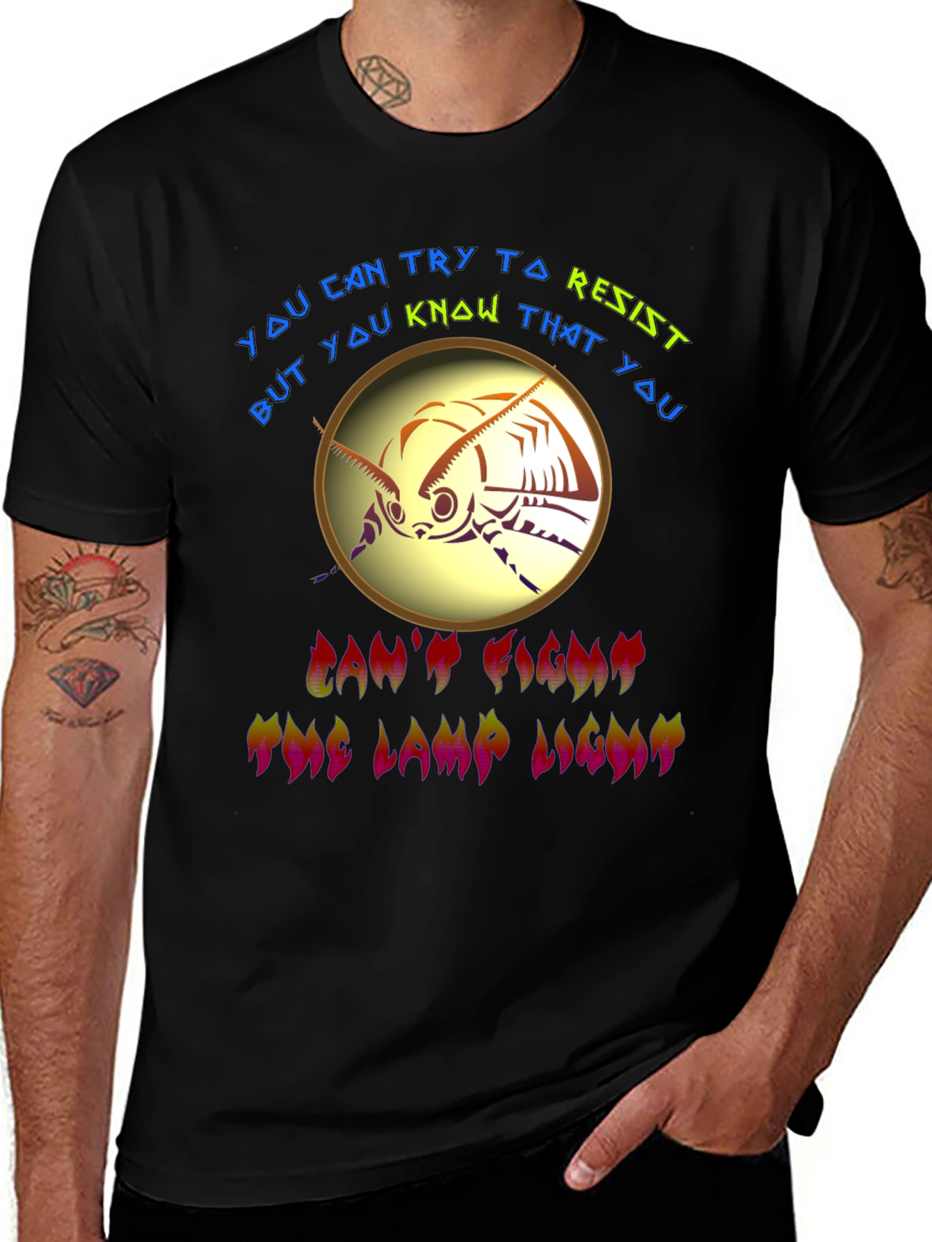 Moth to a Flame Graphic Tee