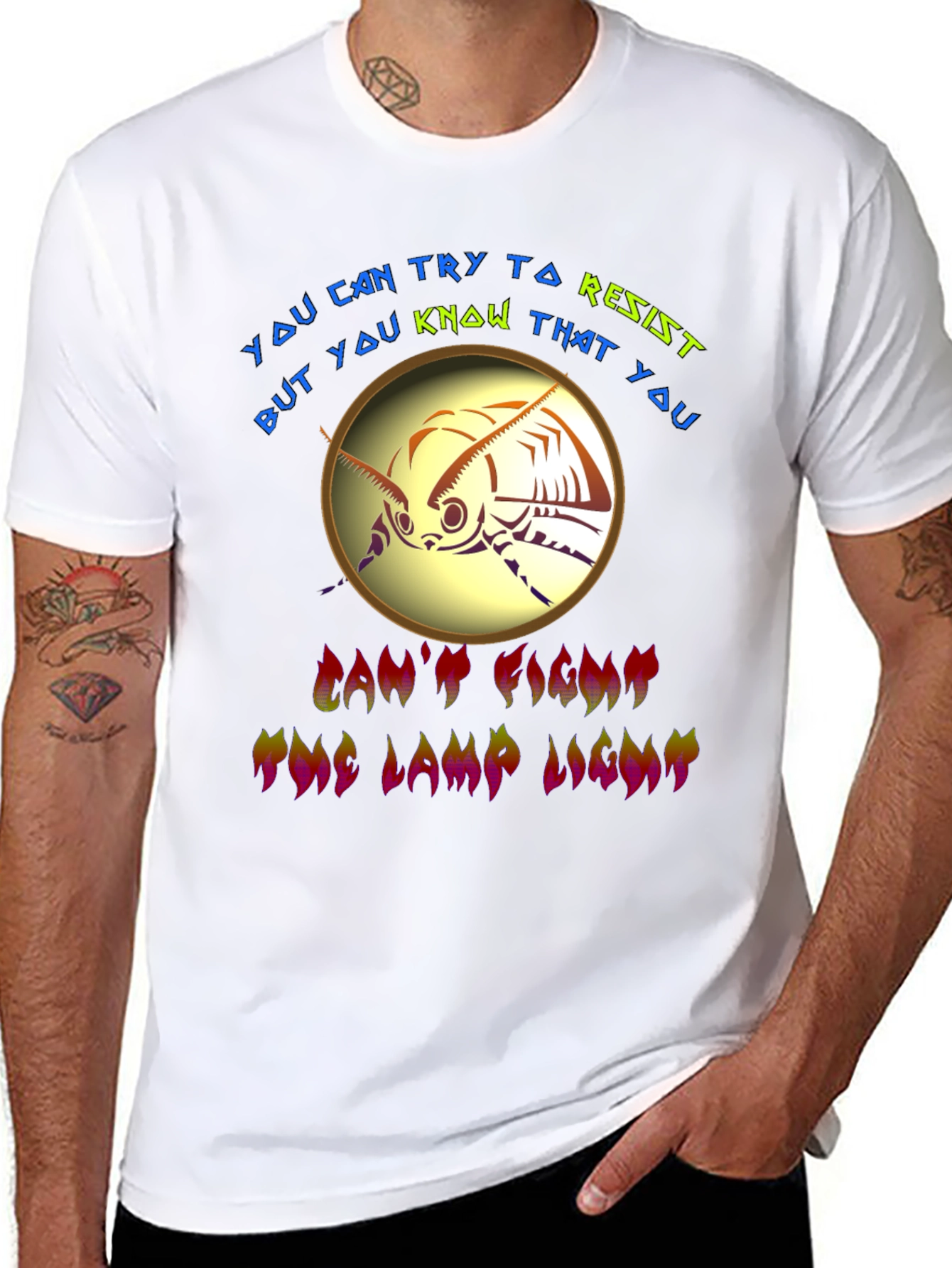 Moth to a Flame Graphic Tee