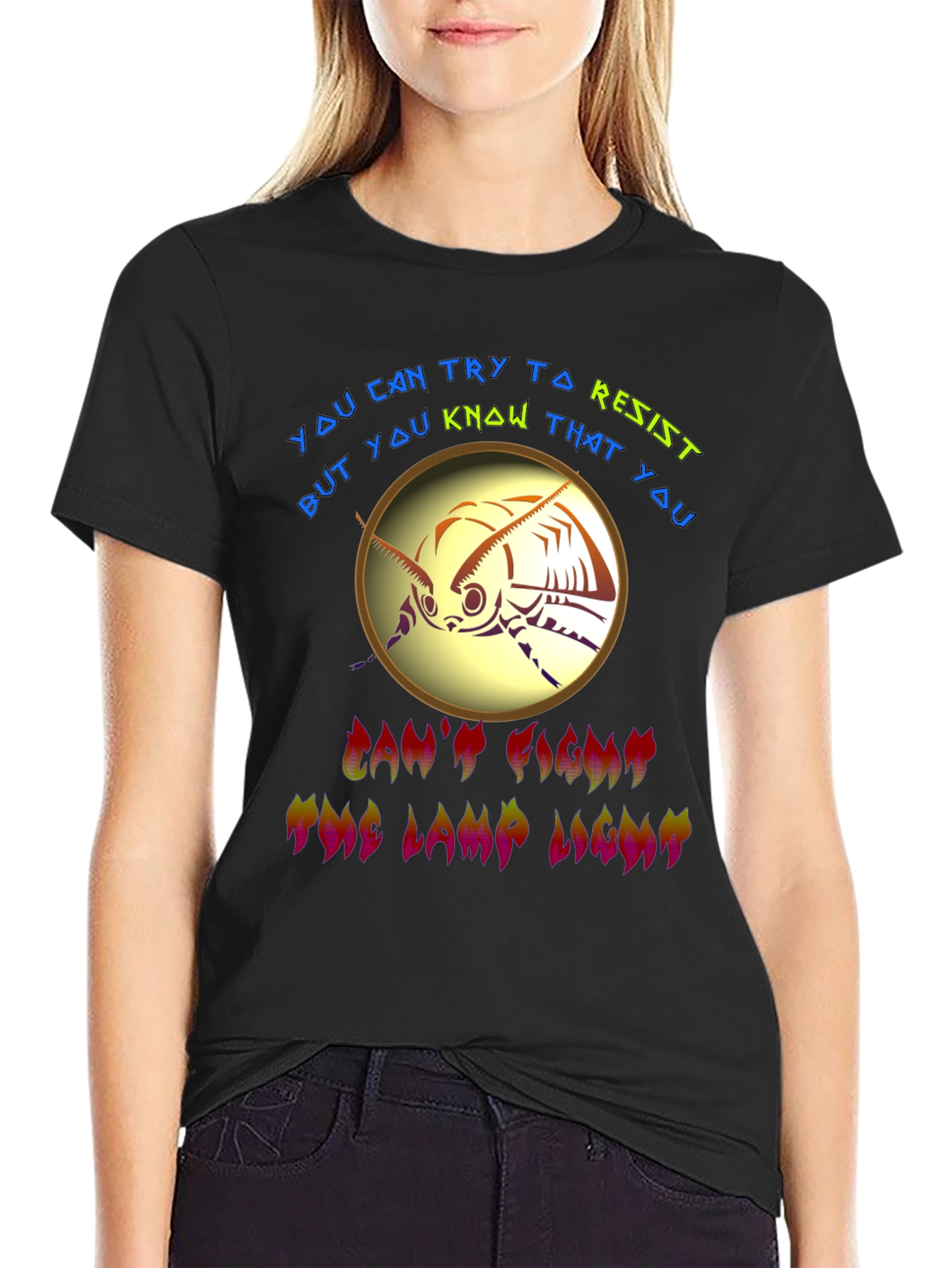 Moth to a Flame Graphic Tee