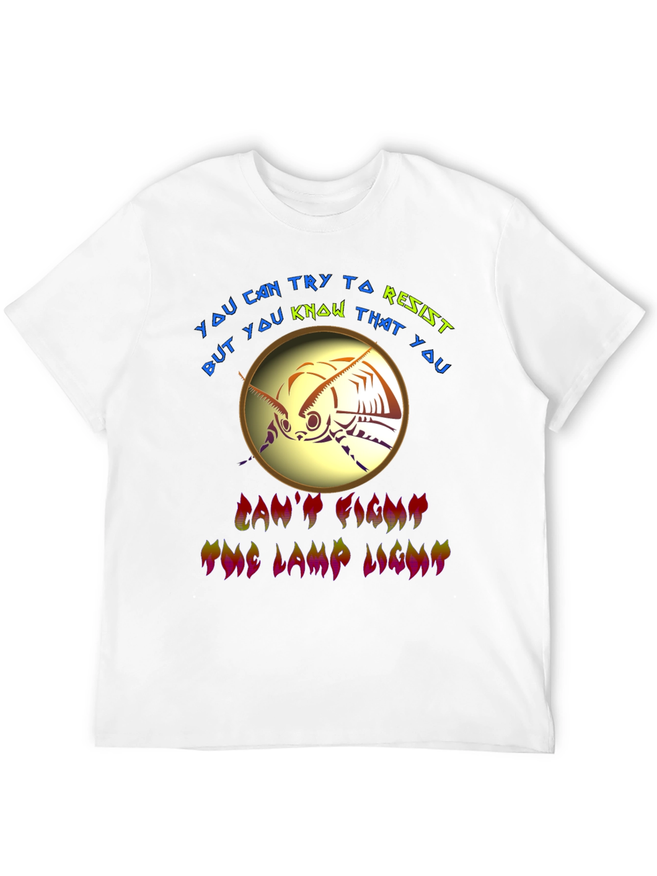 Moth to a Flame Graphic Tee