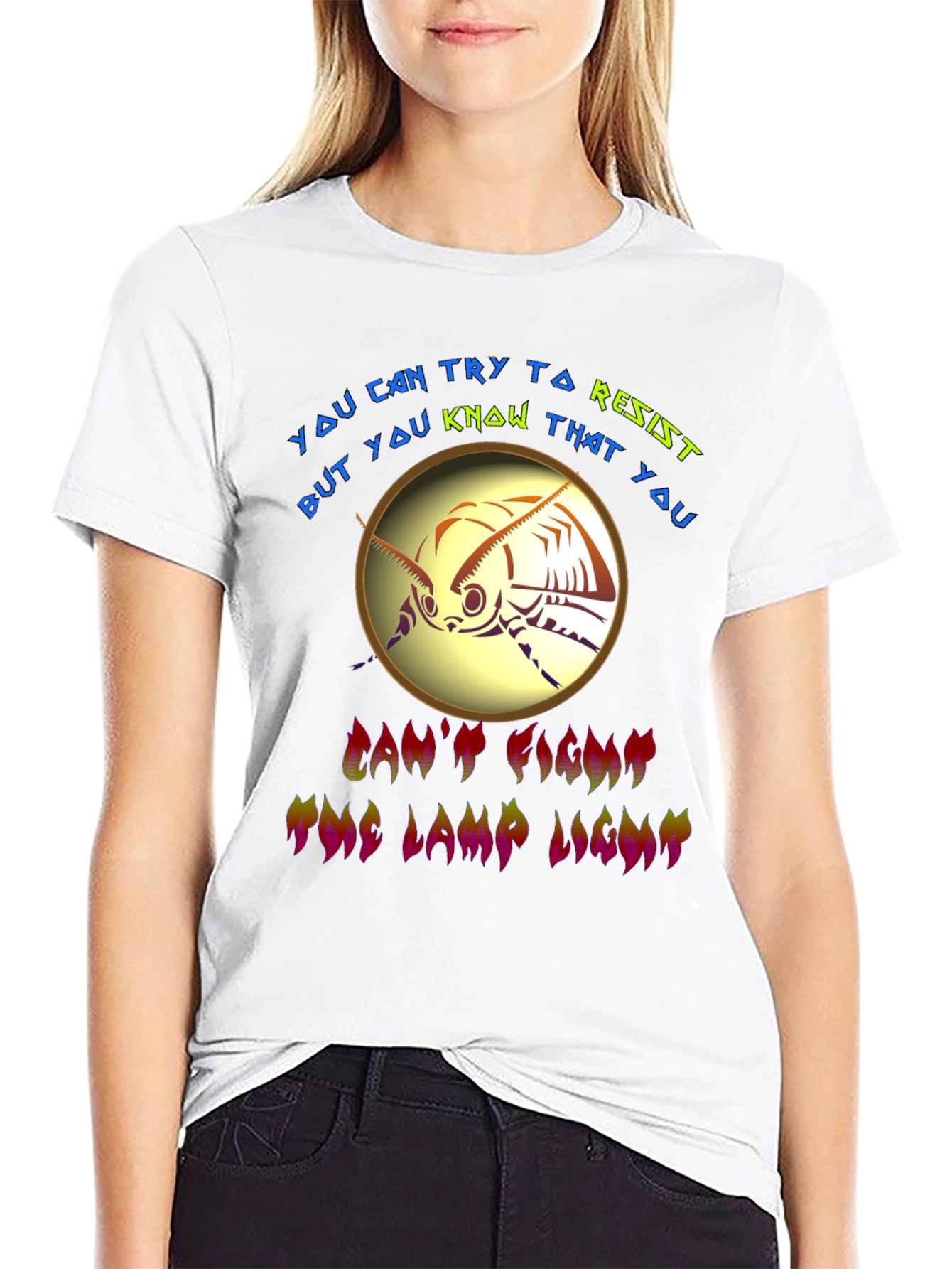 Moth to a Flame Graphic Tee