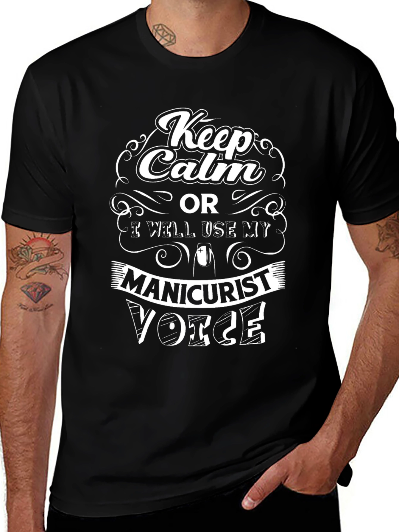 Keep Calm Manicurist T-Shirt