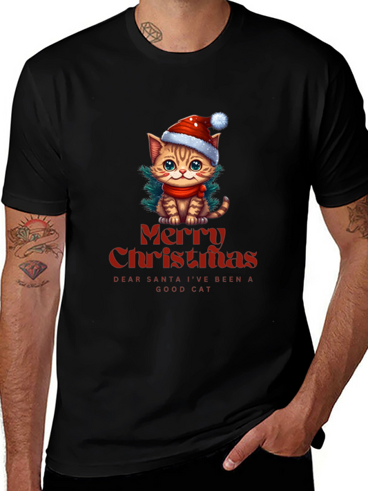 Merry Christmas Good Cat T-Shirt