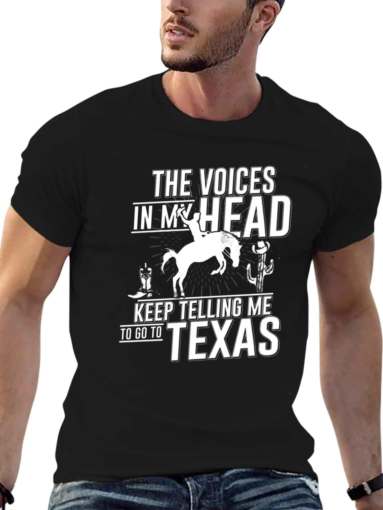The Voices in My Head Texas T-Shirt