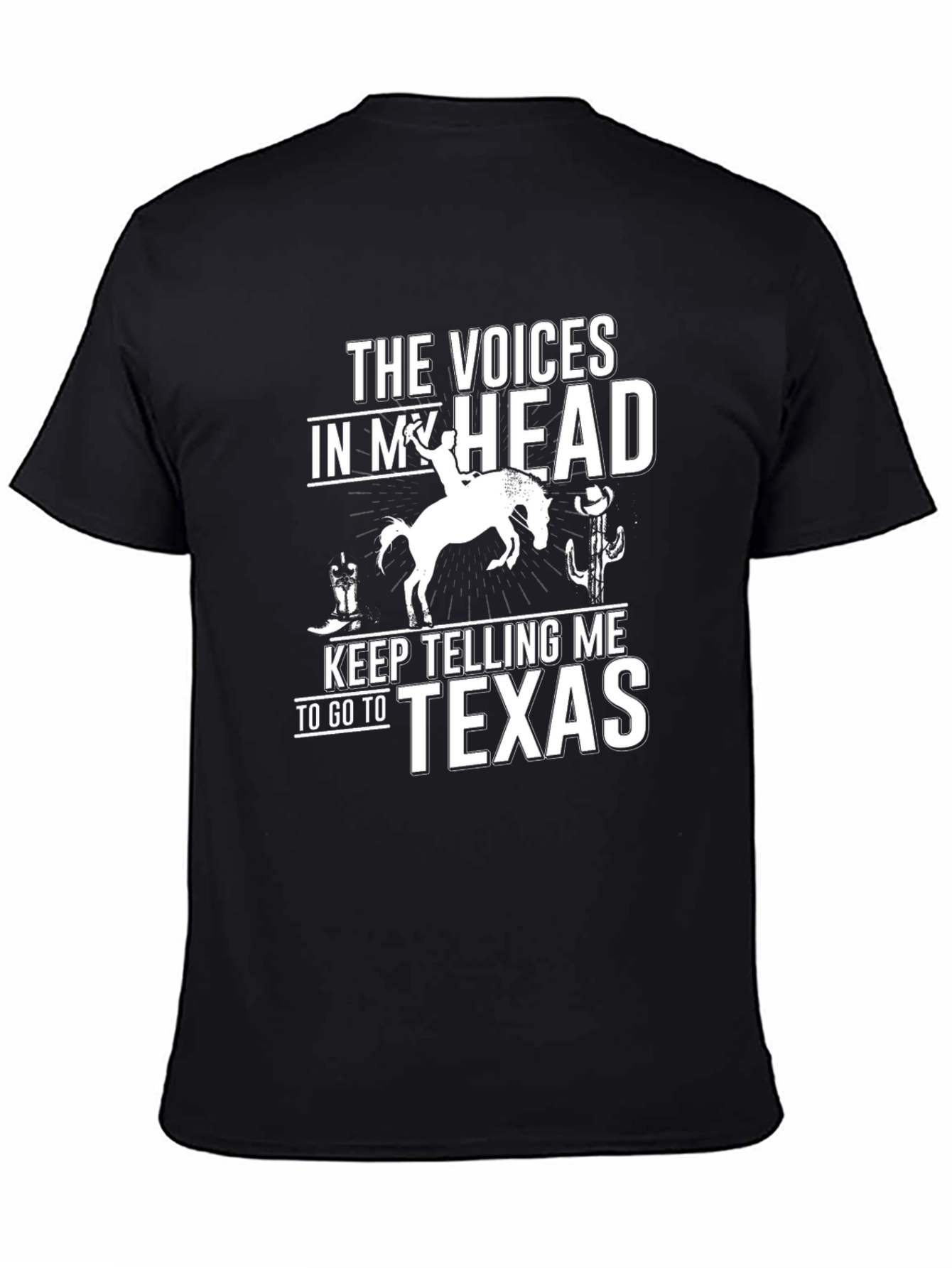 The Voices in My Head Texas T-Shirt