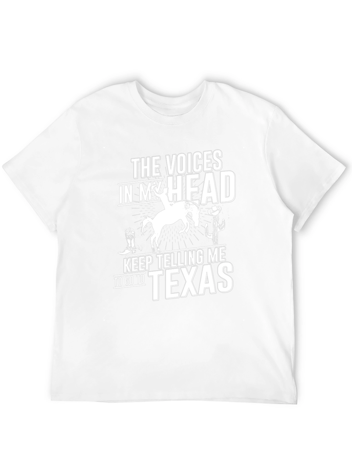 The Voices in My Head Texas T-Shirt