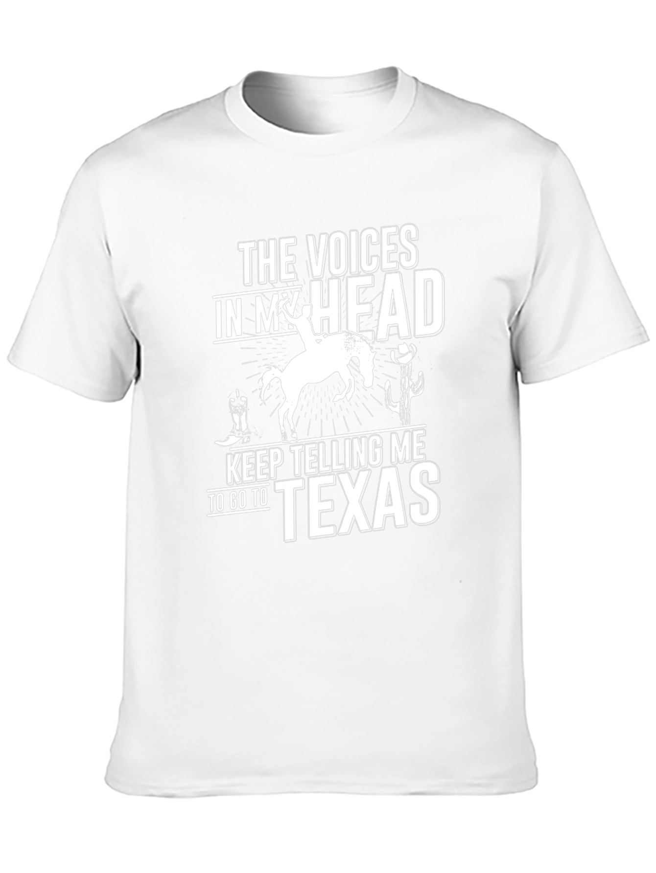 The Voices in My Head Texas T-Shirt