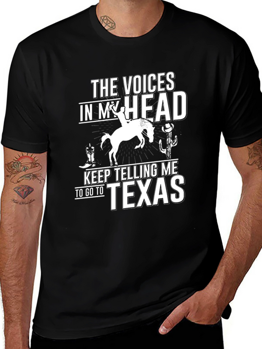 The Voices in My Head Texas T-Shirt