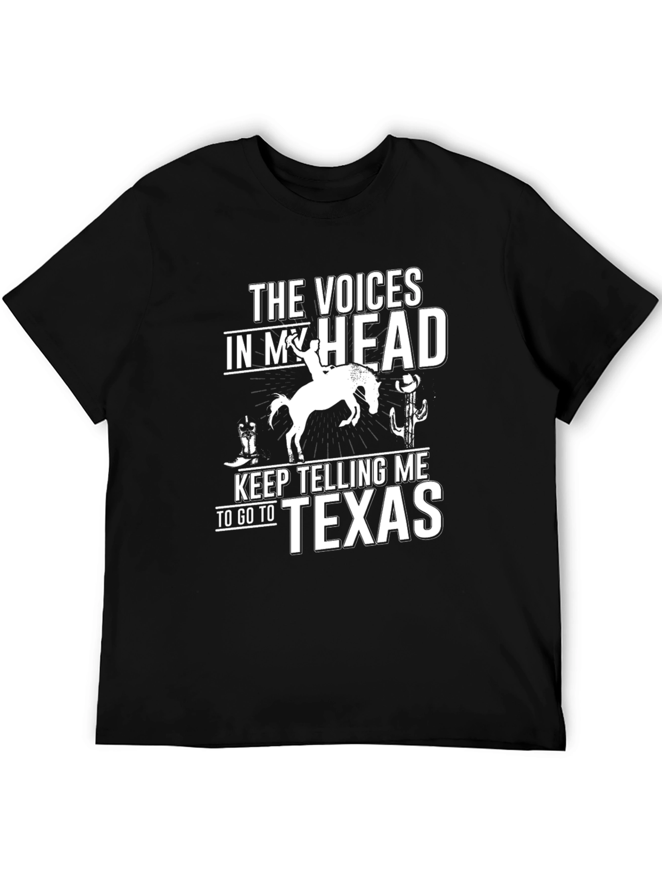 The Voices in My Head Texas T-Shirt