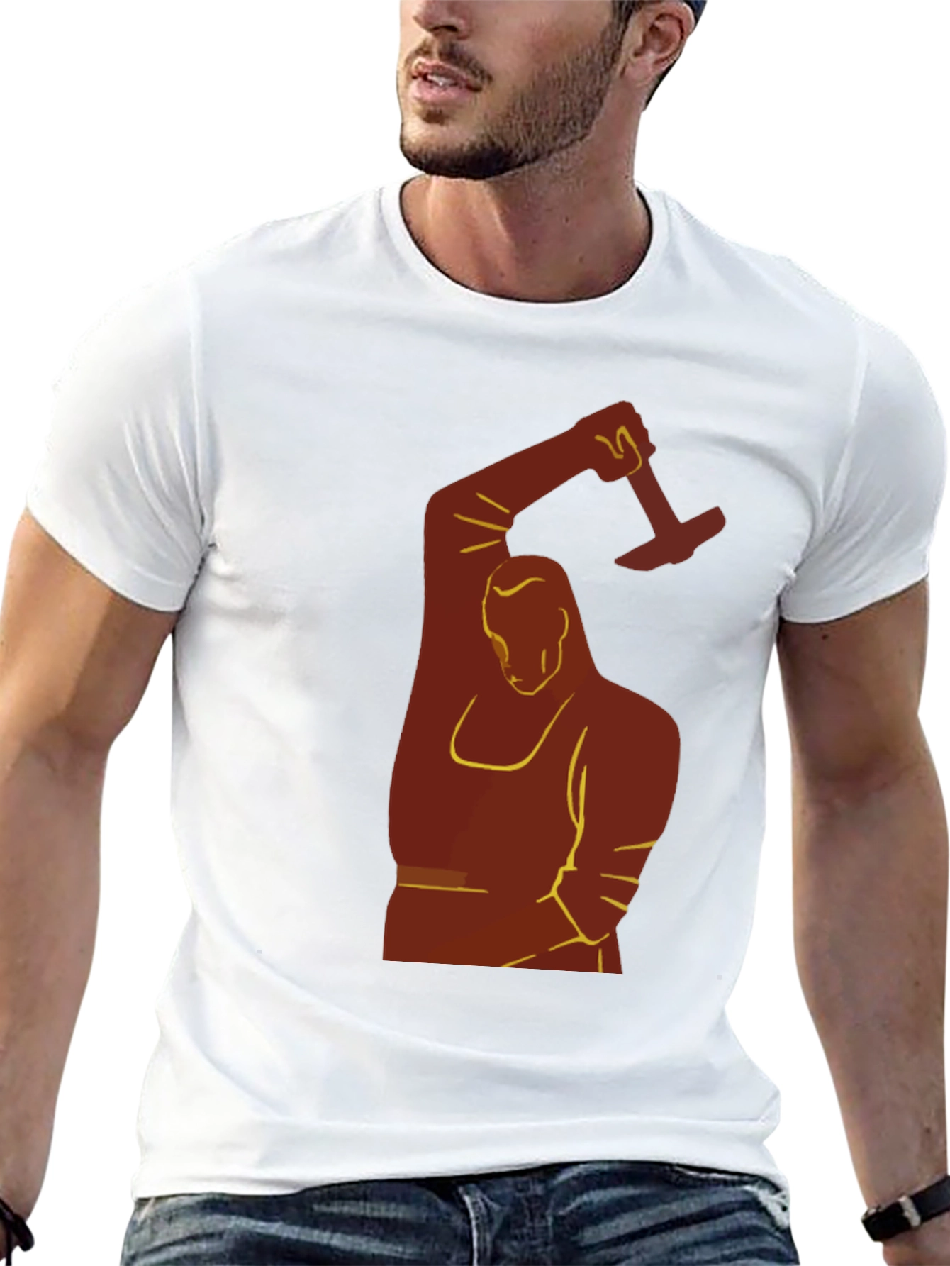 Blacksmith Graphic Tee - Artisan Hammer Design