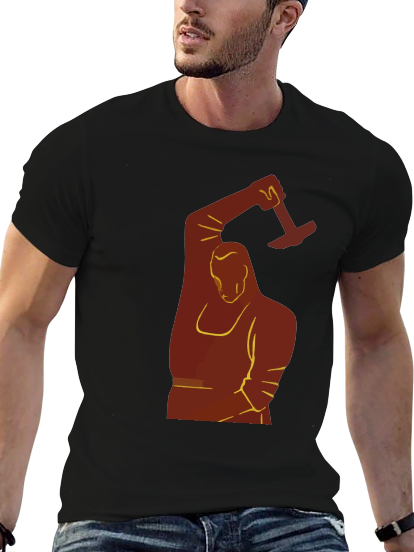 Blacksmith Graphic Tee - Artisan Hammer Design