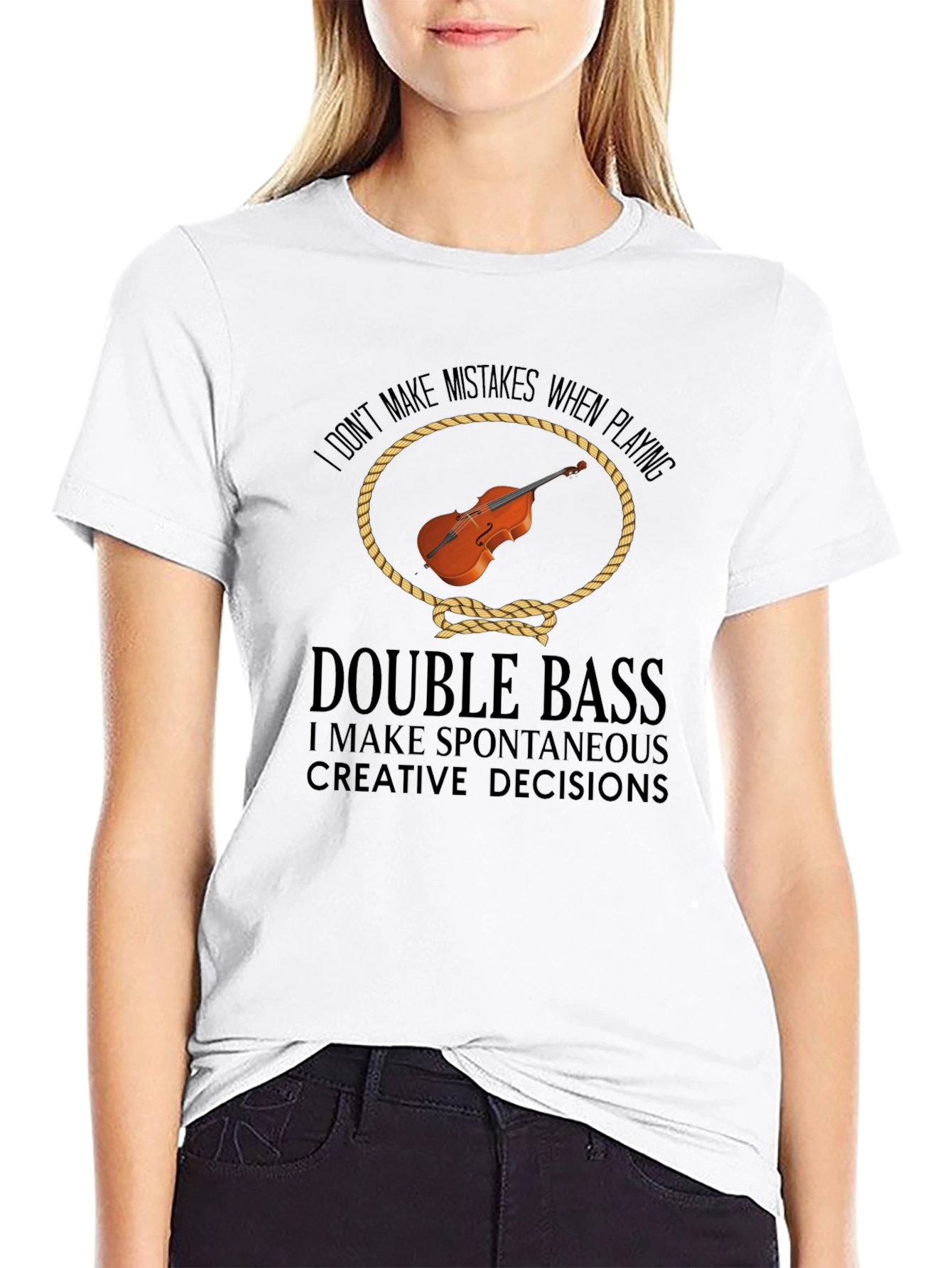 Double Bass Player Humor T-Shirt