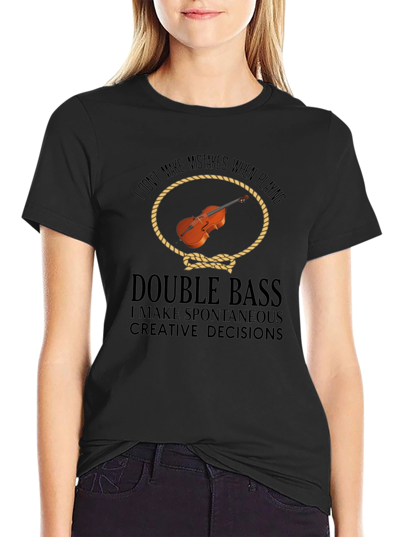 Double Bass Player Humor T-Shirt