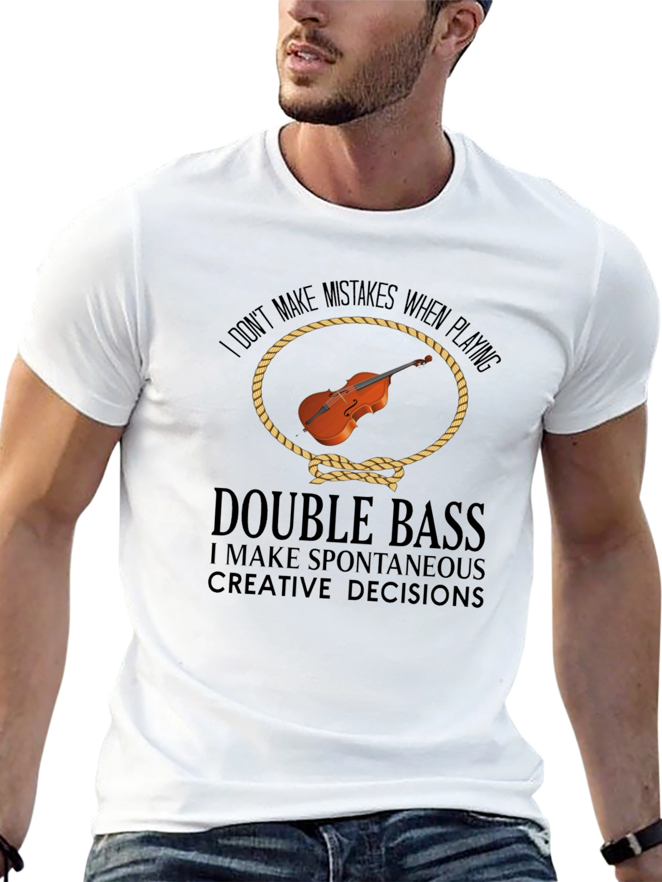 Double Bass Player Humor T-Shirt