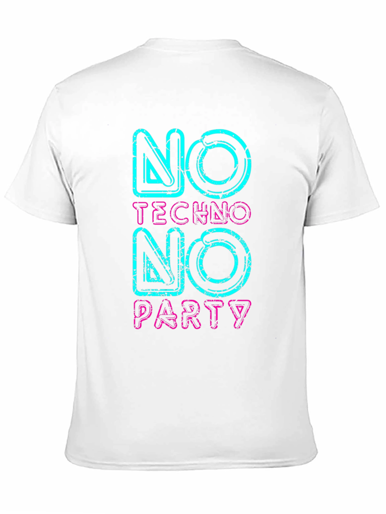 No Techno No Party Graphic Tee