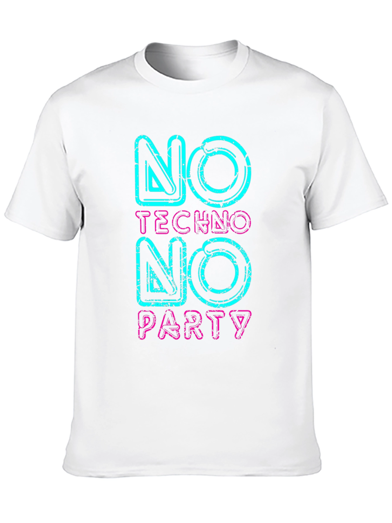 No Techno No Party Graphic Tee