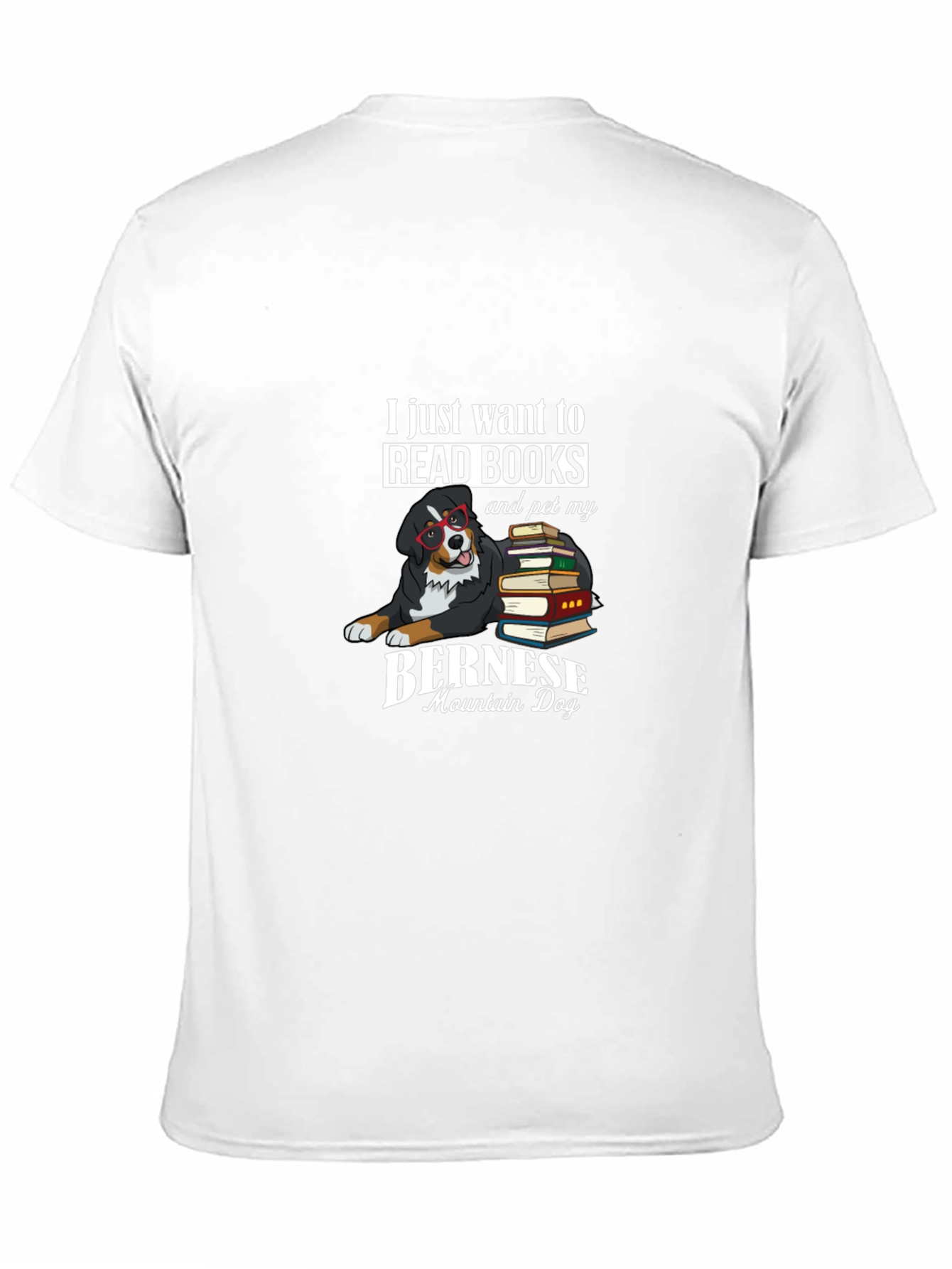 Bernese Mountain Dog Books T-Shirt