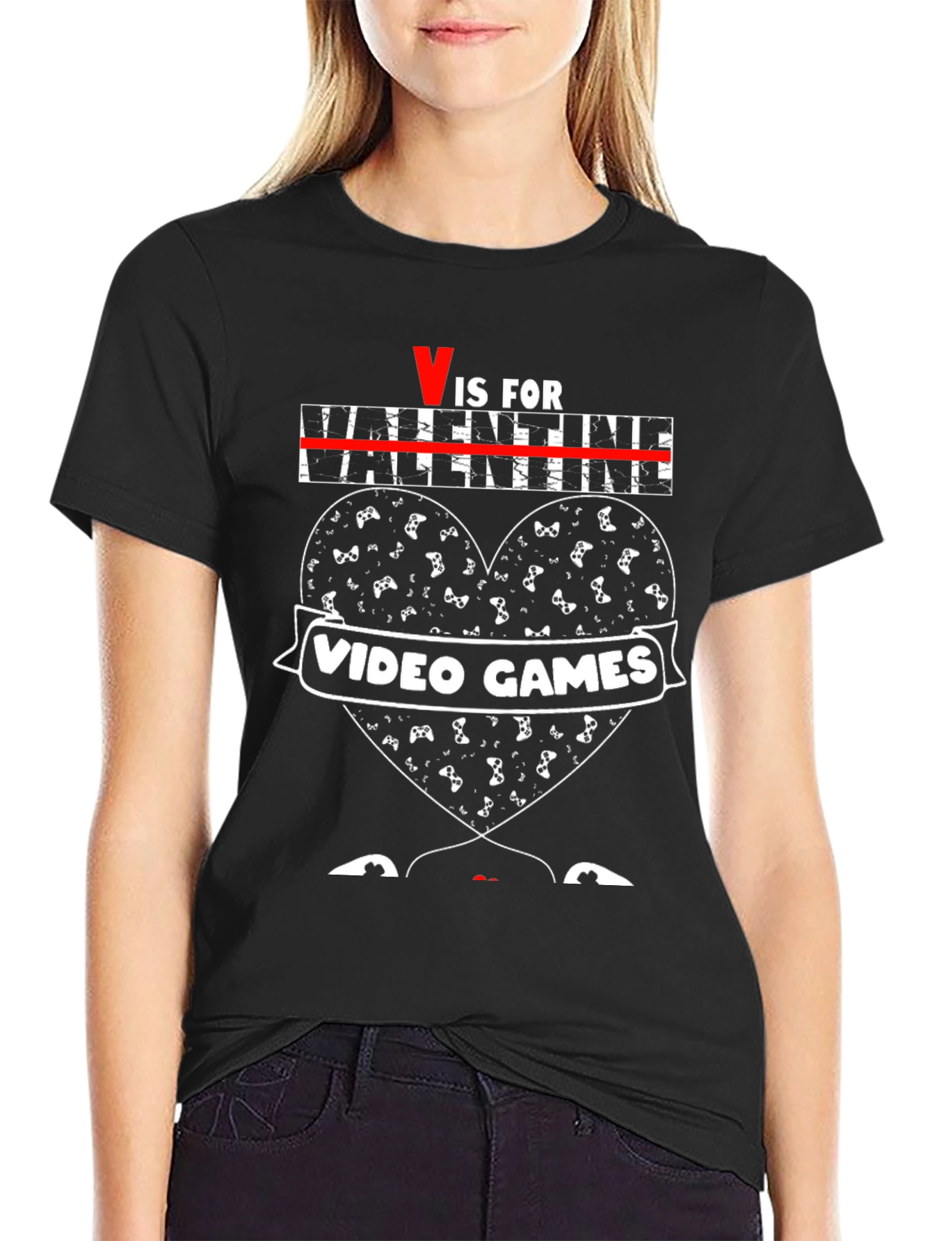Video Games Valentine T-Shirt