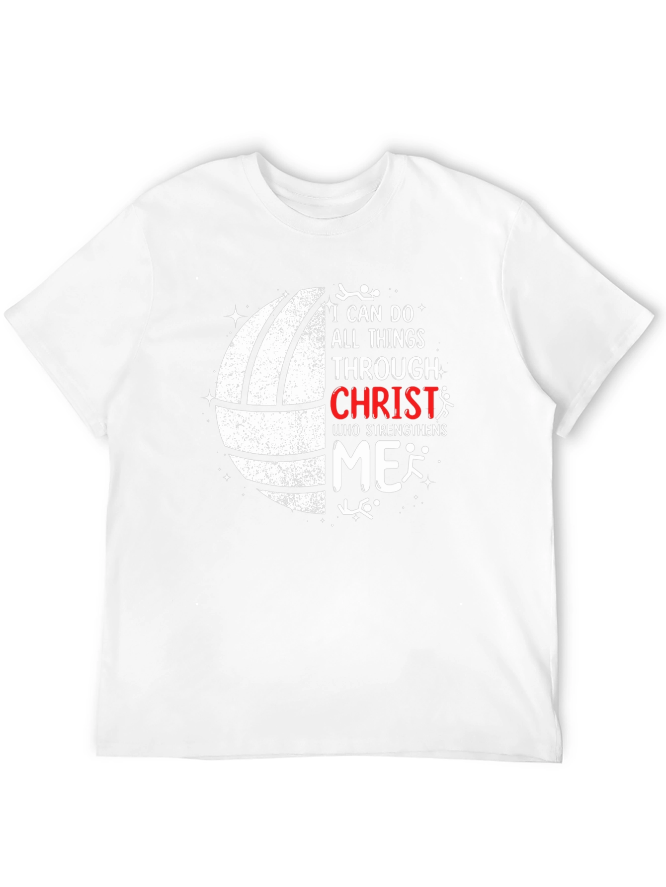I Can Do All Things Through Christ Black T-Shirt