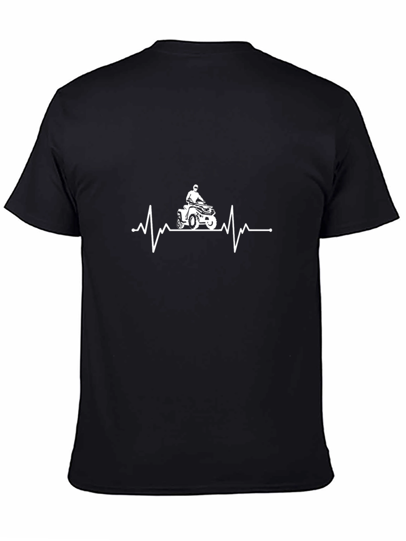 ATV Heartbeat Graphic Tee - Black