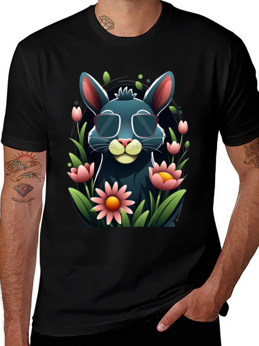 Cool Bunny in Shades Graphic Tee