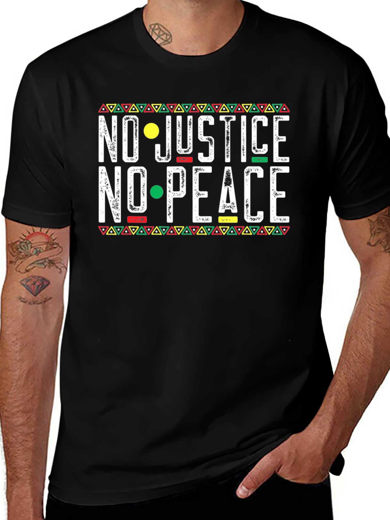 No Justice No Peace Graphic Tee