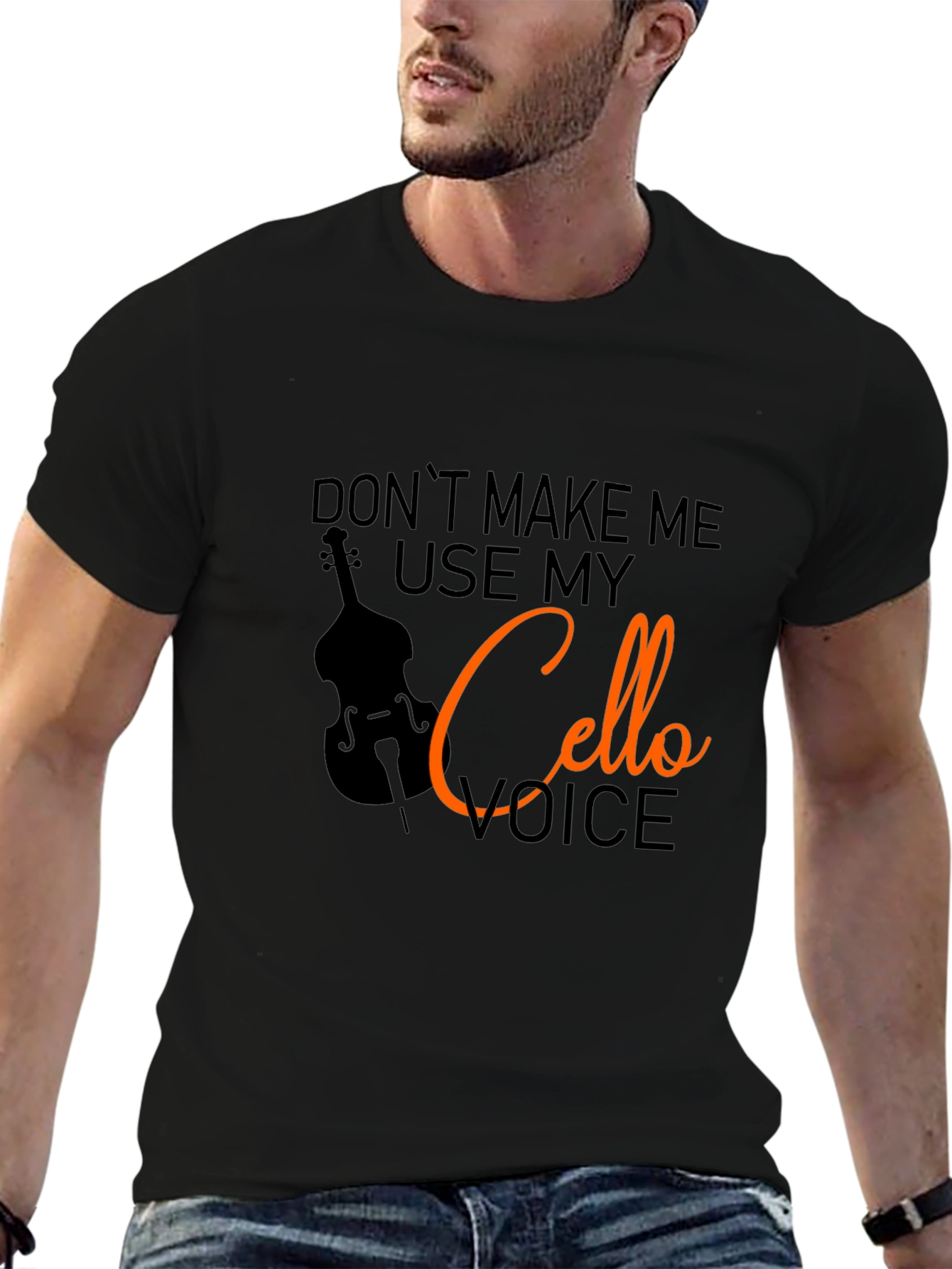 Cello Voice T-Shirt - Funny Musician Tee