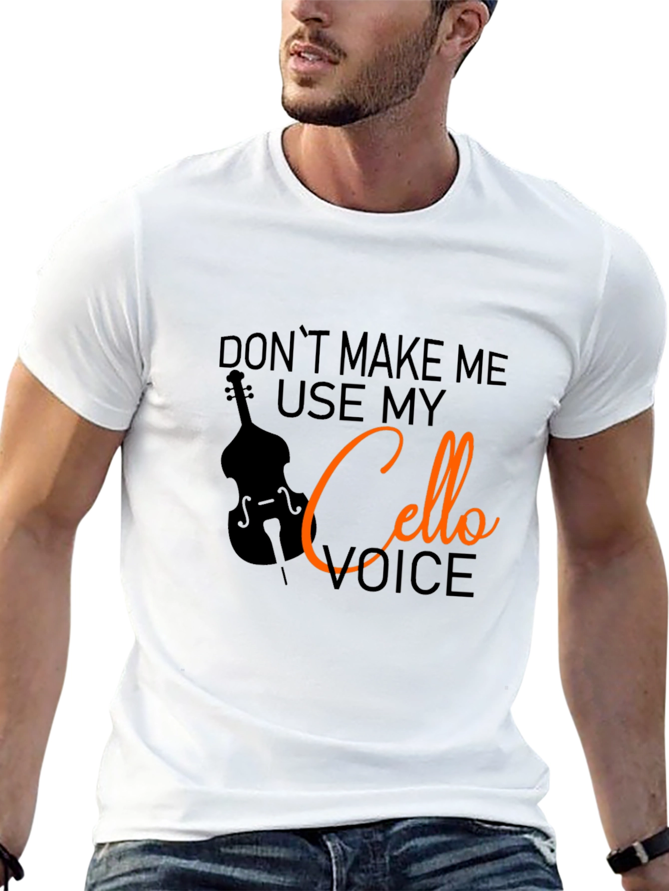 Cello Voice T-Shirt - Funny Musician Tee