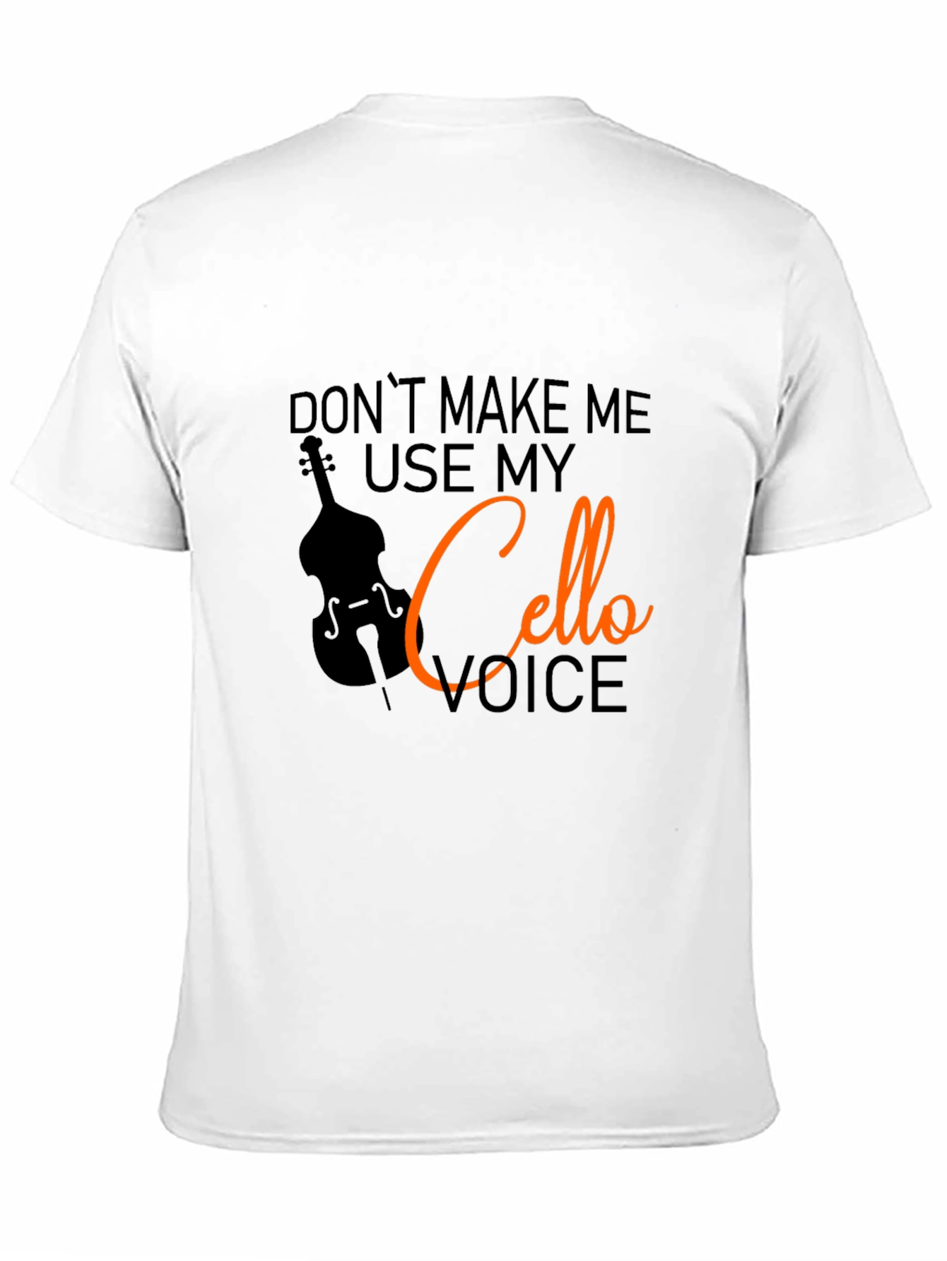 Cello Voice T-Shirt - Funny Musician Tee