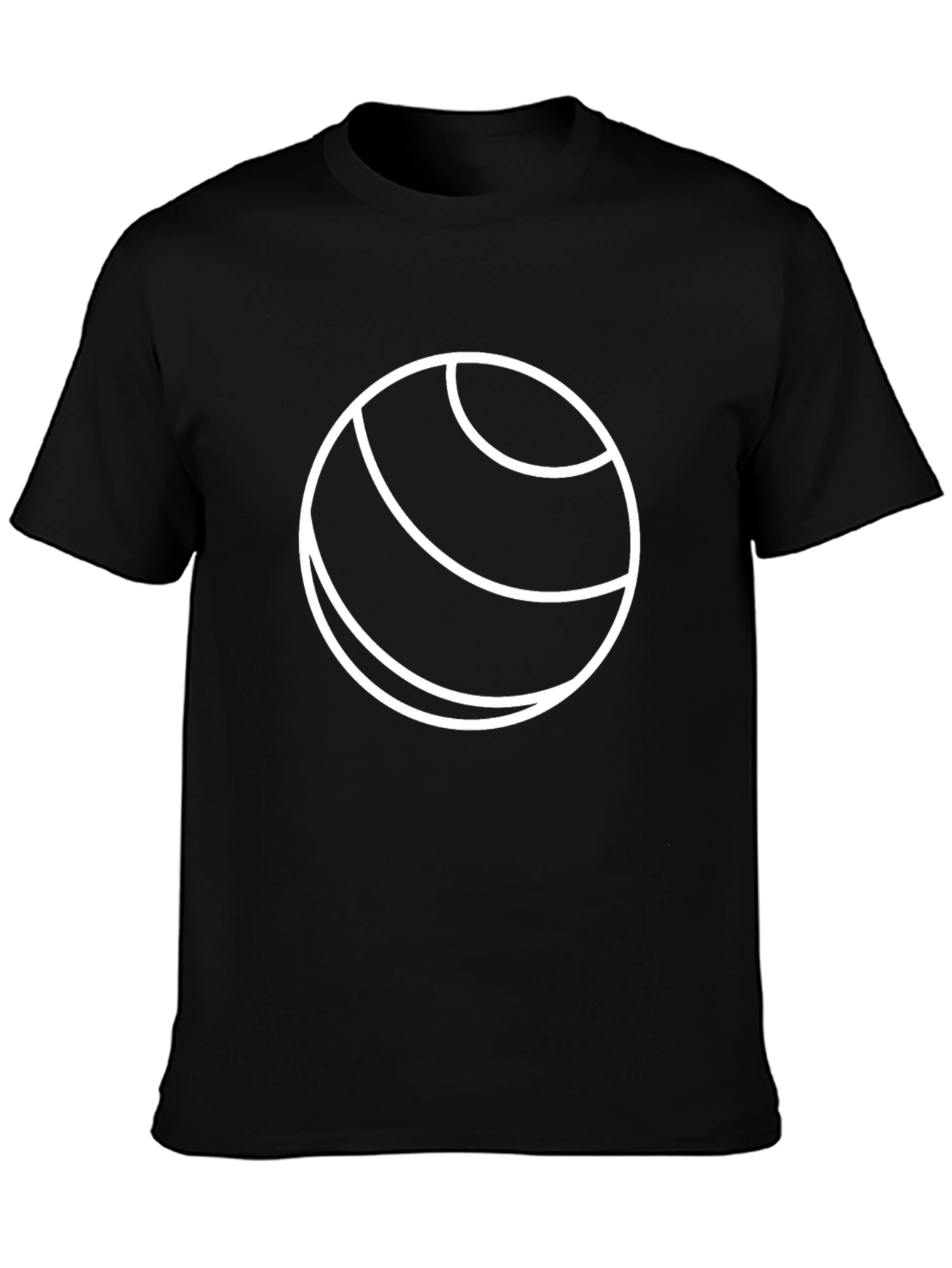 Modern Graphic Tee - Minimalist Circle Design