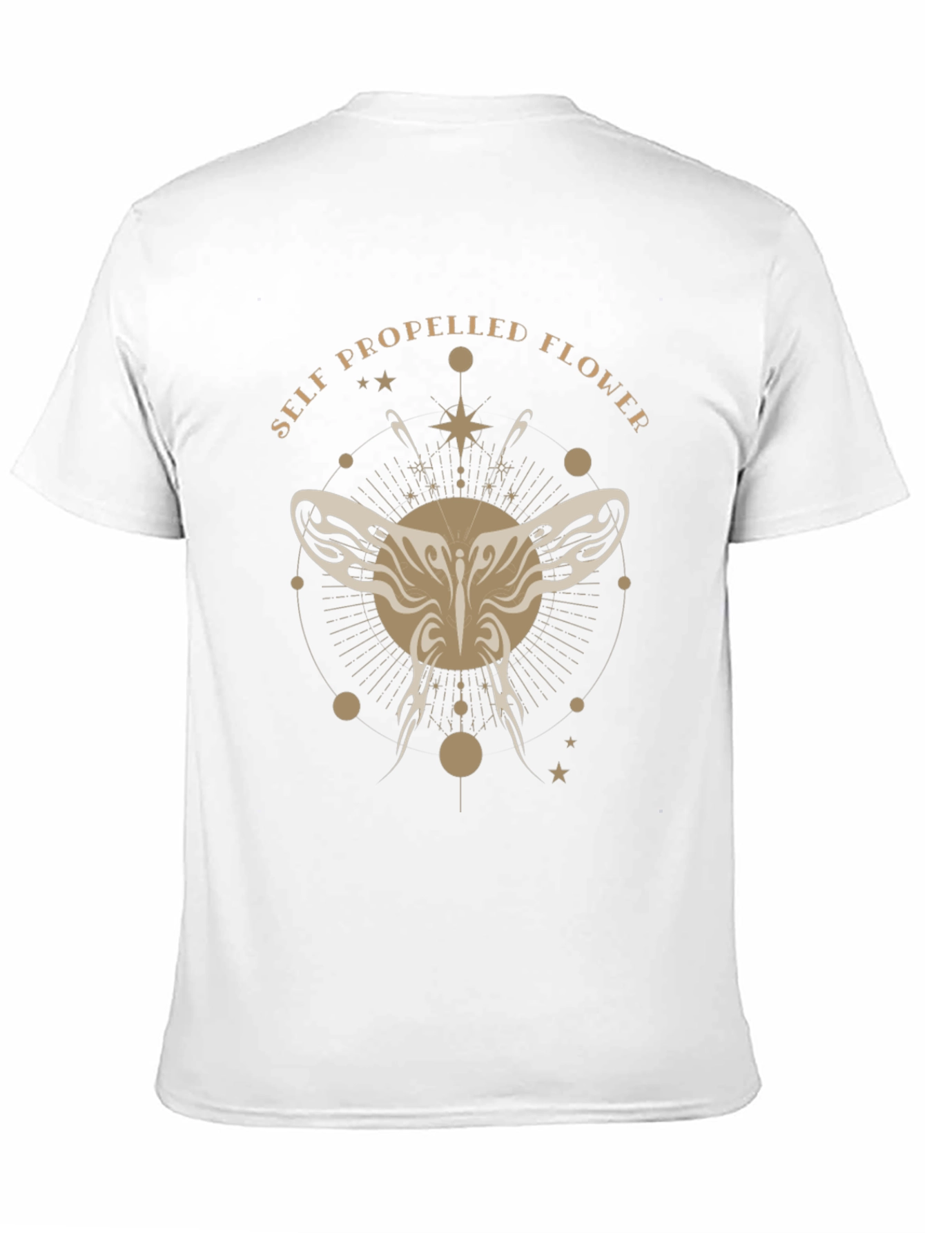 Self Propelled Flower Graphic T-Shirt