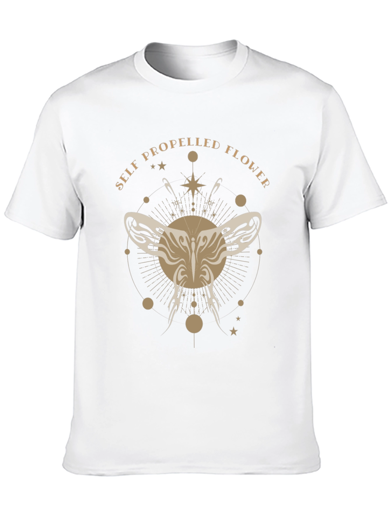 Self Propelled Flower Graphic T-Shirt