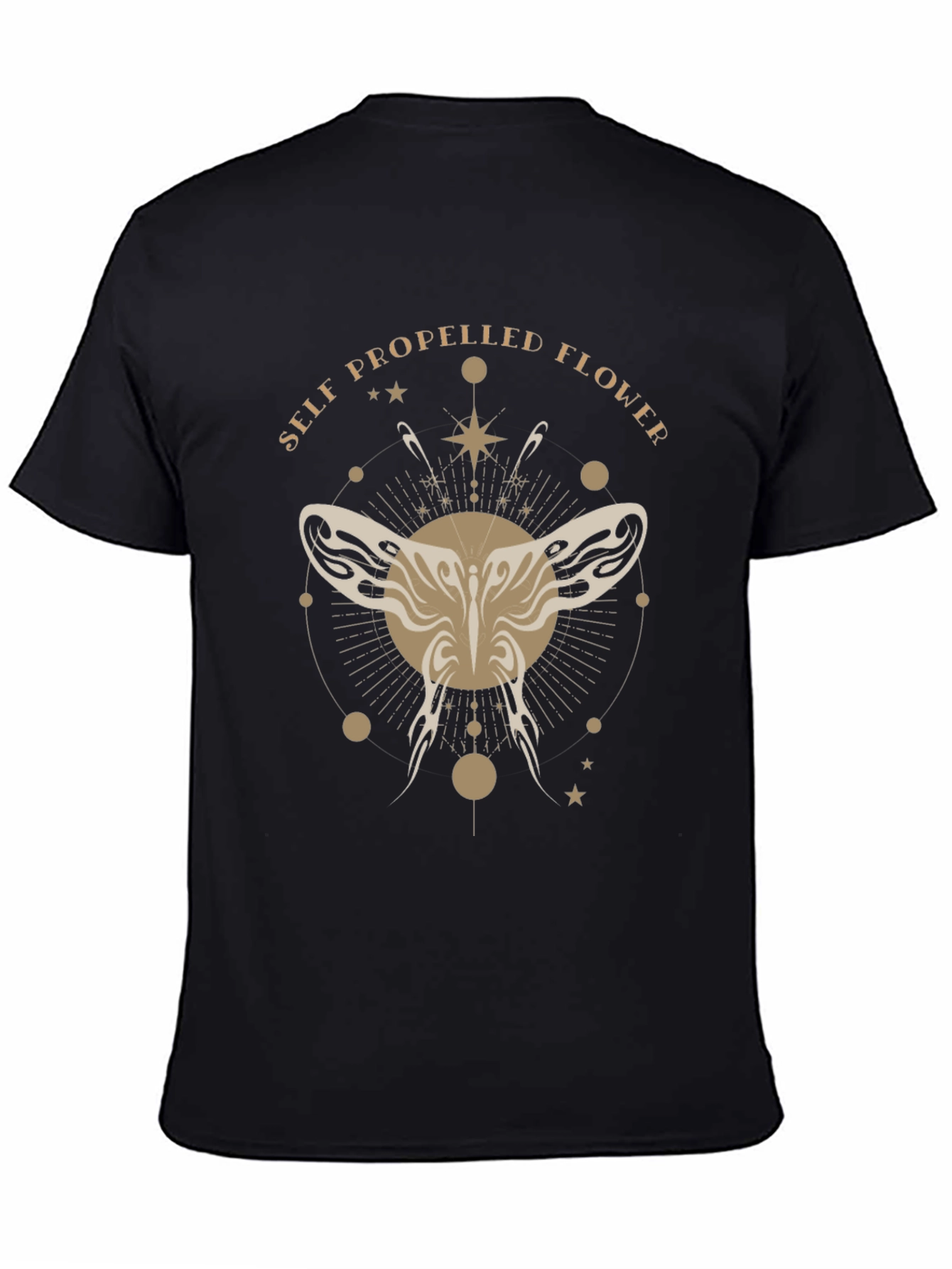 Self Propelled Flower Graphic T-Shirt