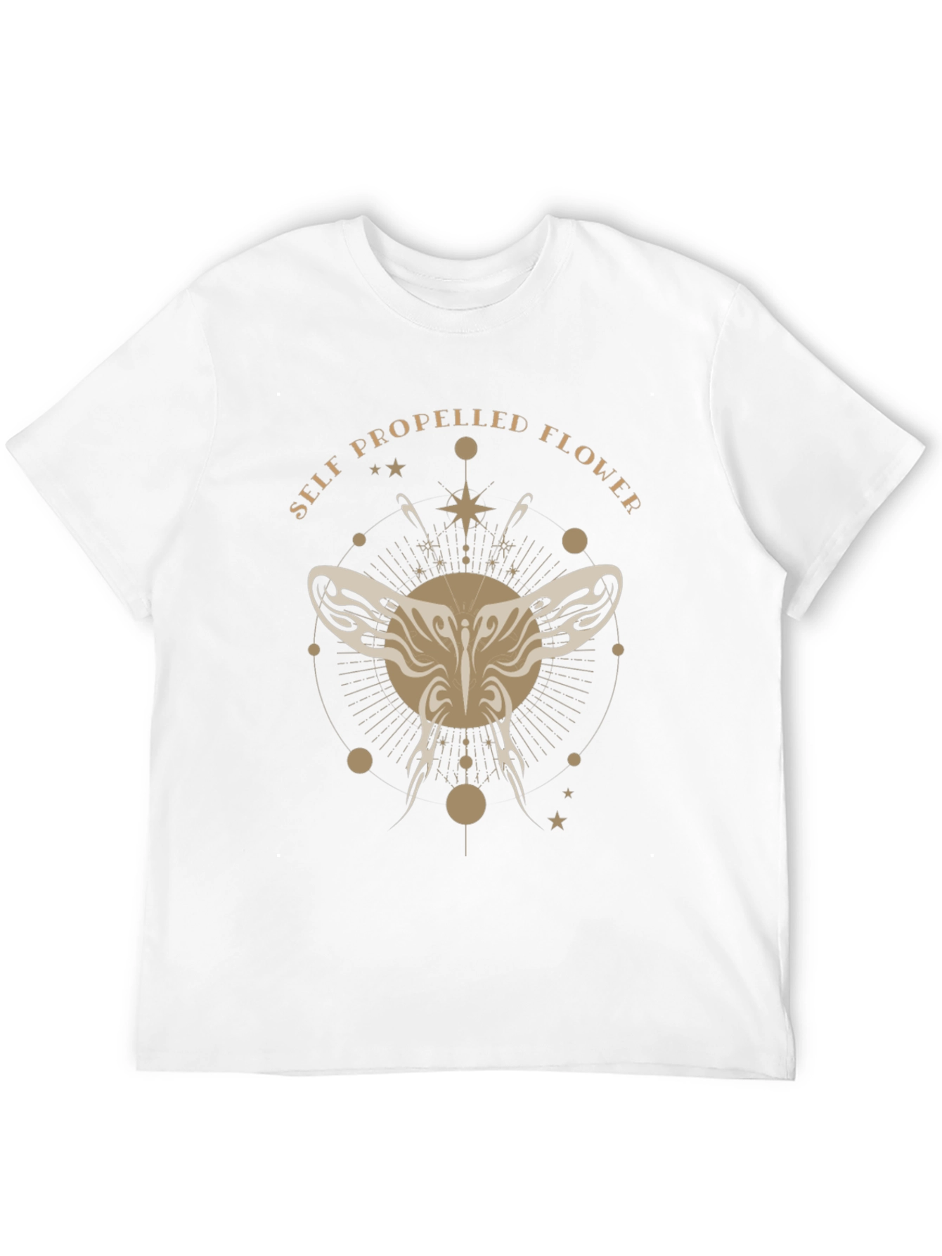 Self Propelled Flower Graphic T-Shirt