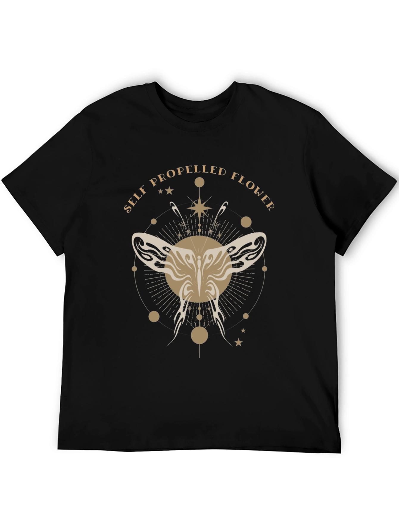 Self Propelled Flower Graphic T-Shirt