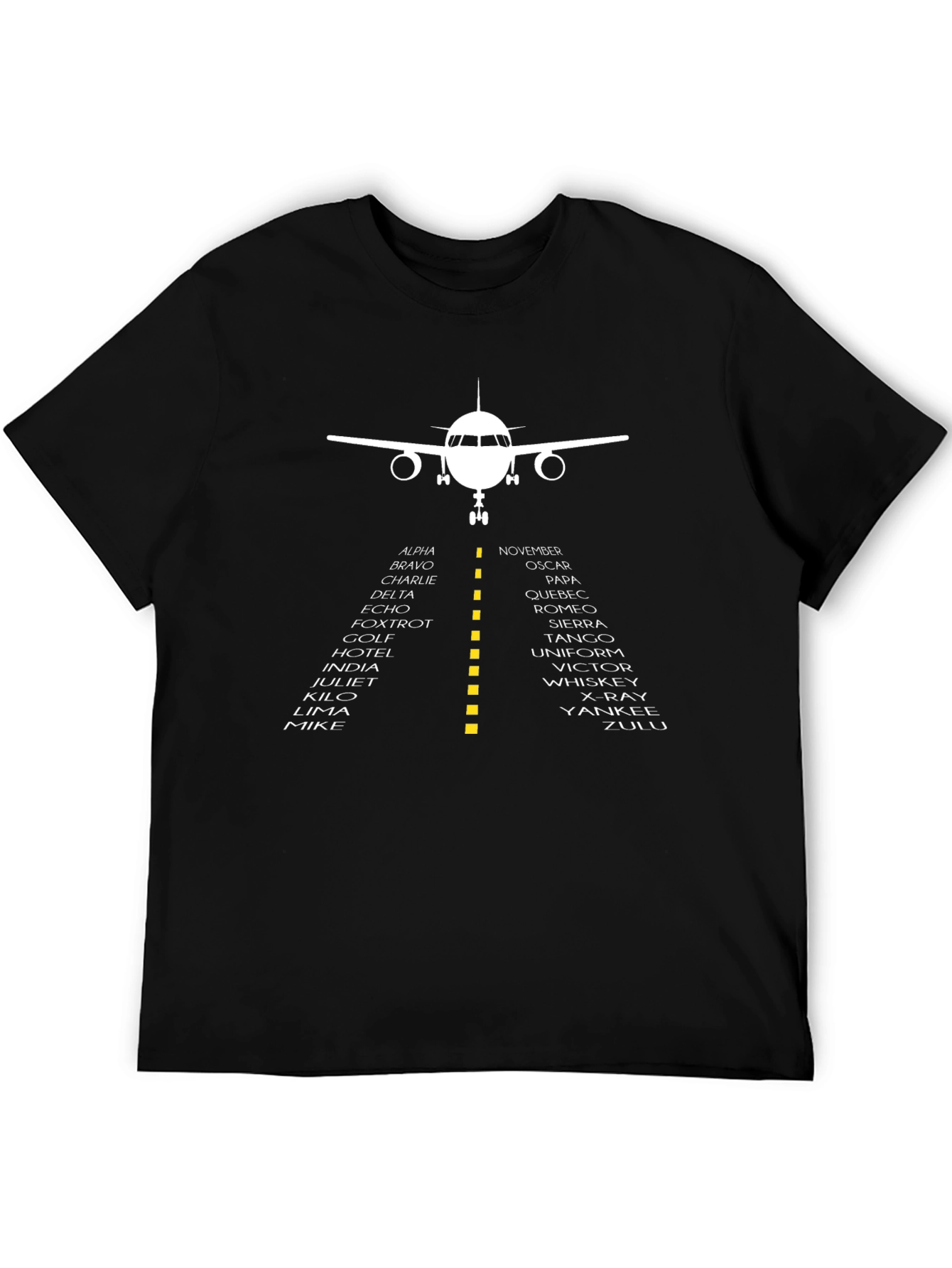 Pilot Alphabet Aviation T-Shirt