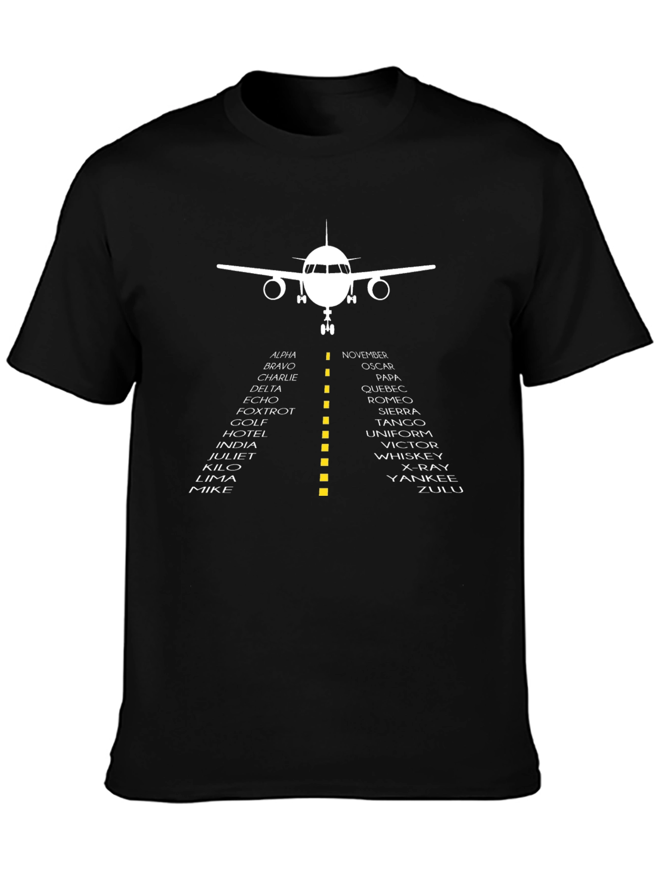 Pilot Alphabet Aviation T-Shirt