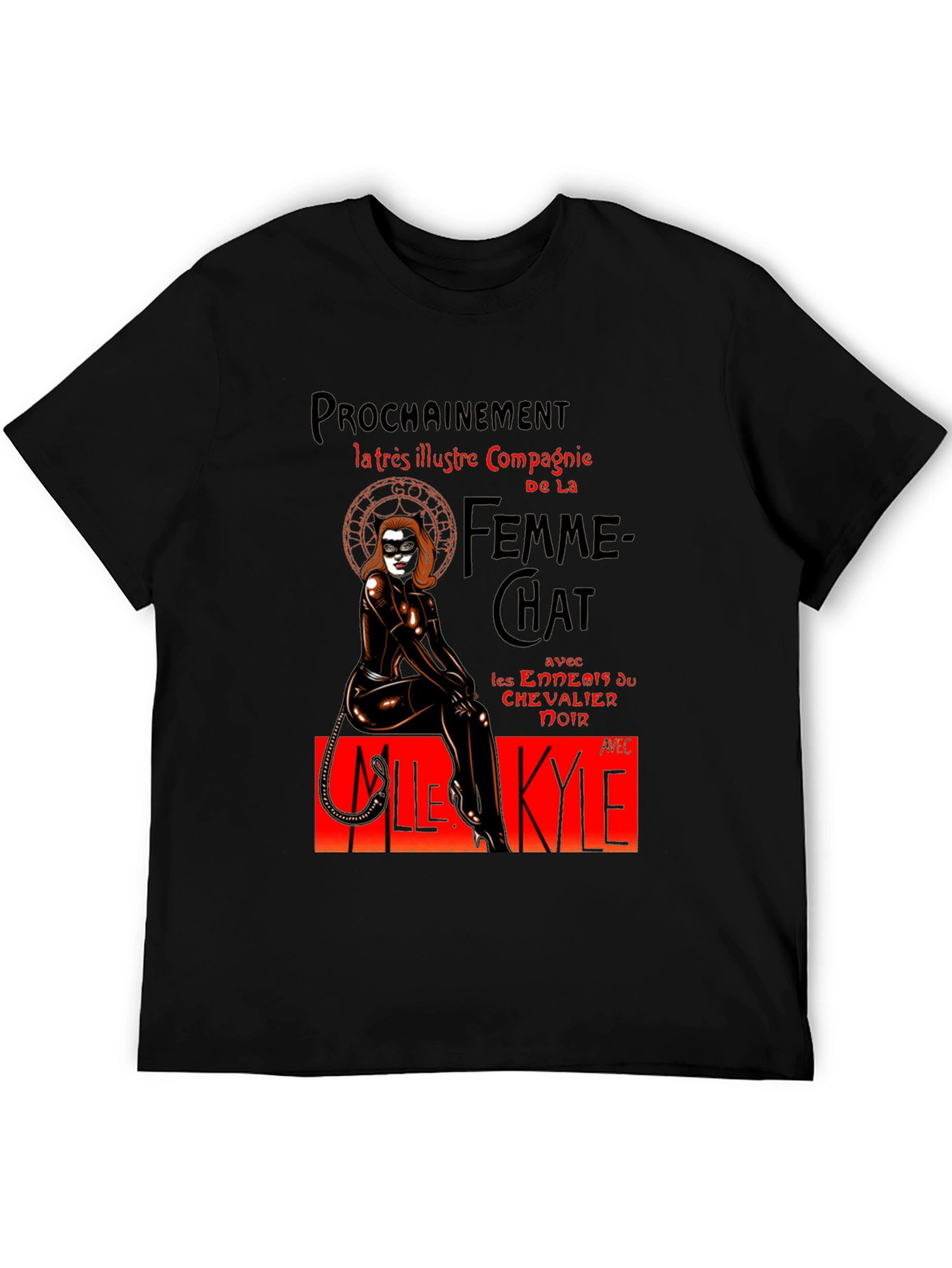 Catwoman Femme-Chat T-Shirt - Unique Design